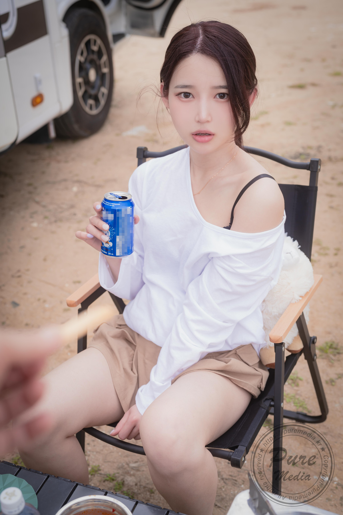 Yeha 예하, PURE MEDIA Vol.287 “Sex Vacation in Camping Car” Set.03の写真 24