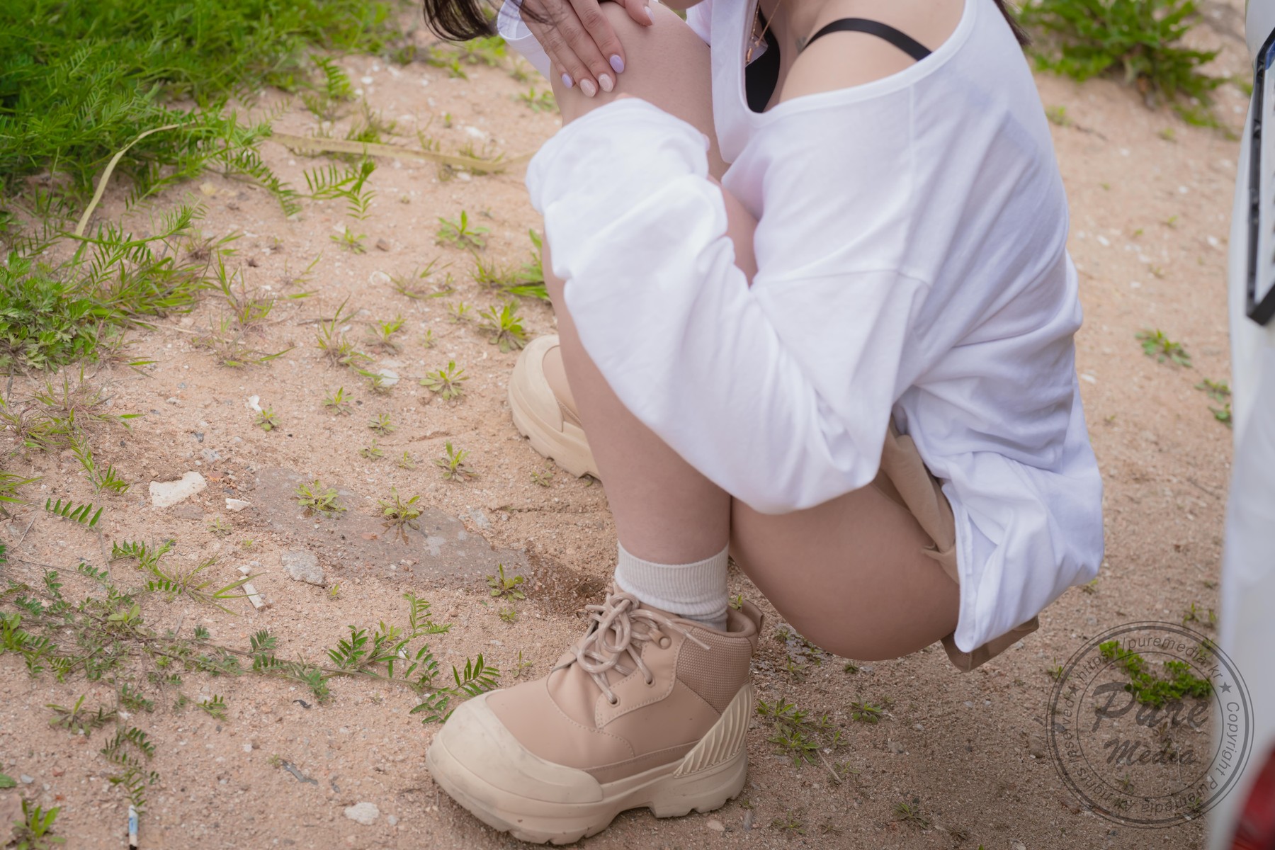 Yeha 예하, PURE MEDIA Vol.287 “Sex Vacation in Camping Car” Set.03の写真 29