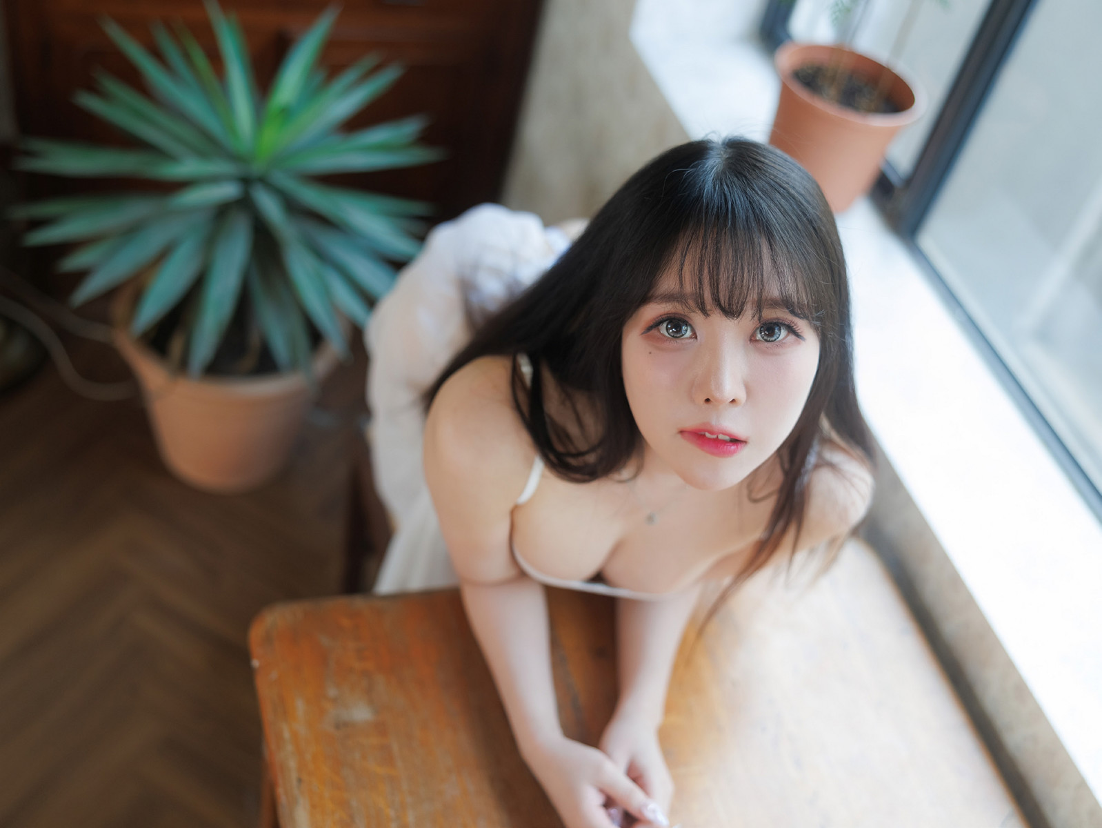 Zia 지아, Bimilstory Vol.20 Challenge! Beads Panties Set.01の写真 36