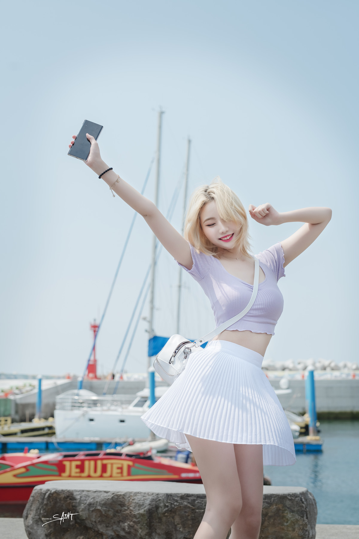 Yuna 유나, Saint PhotoLife Vol.14 ‘Jeju Story Part.1’ Set.04の写真 2