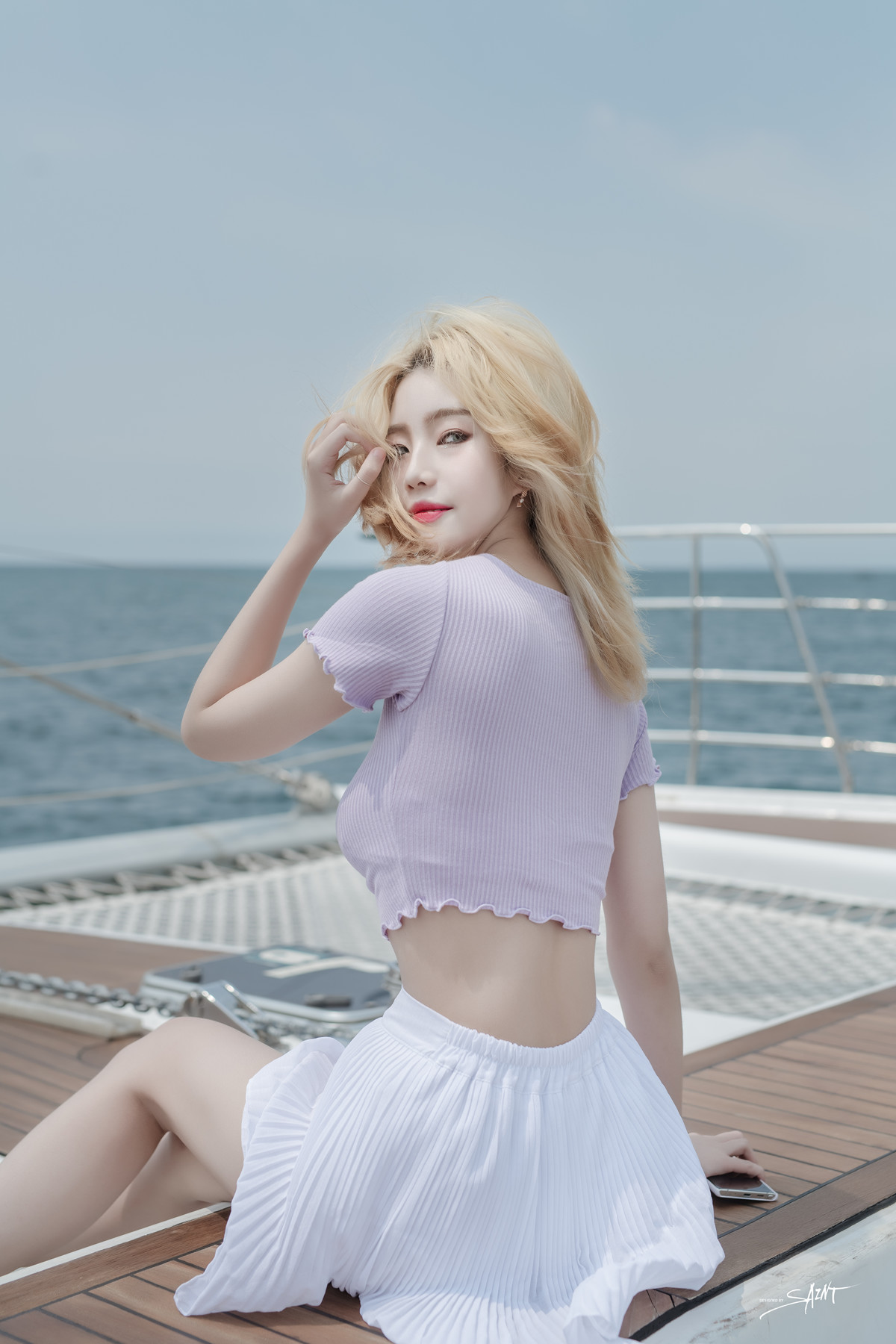 Yuna 유나, Saint PhotoLife Vol.14 ‘Jeju Story Part.1’ Set.04の写真 4
