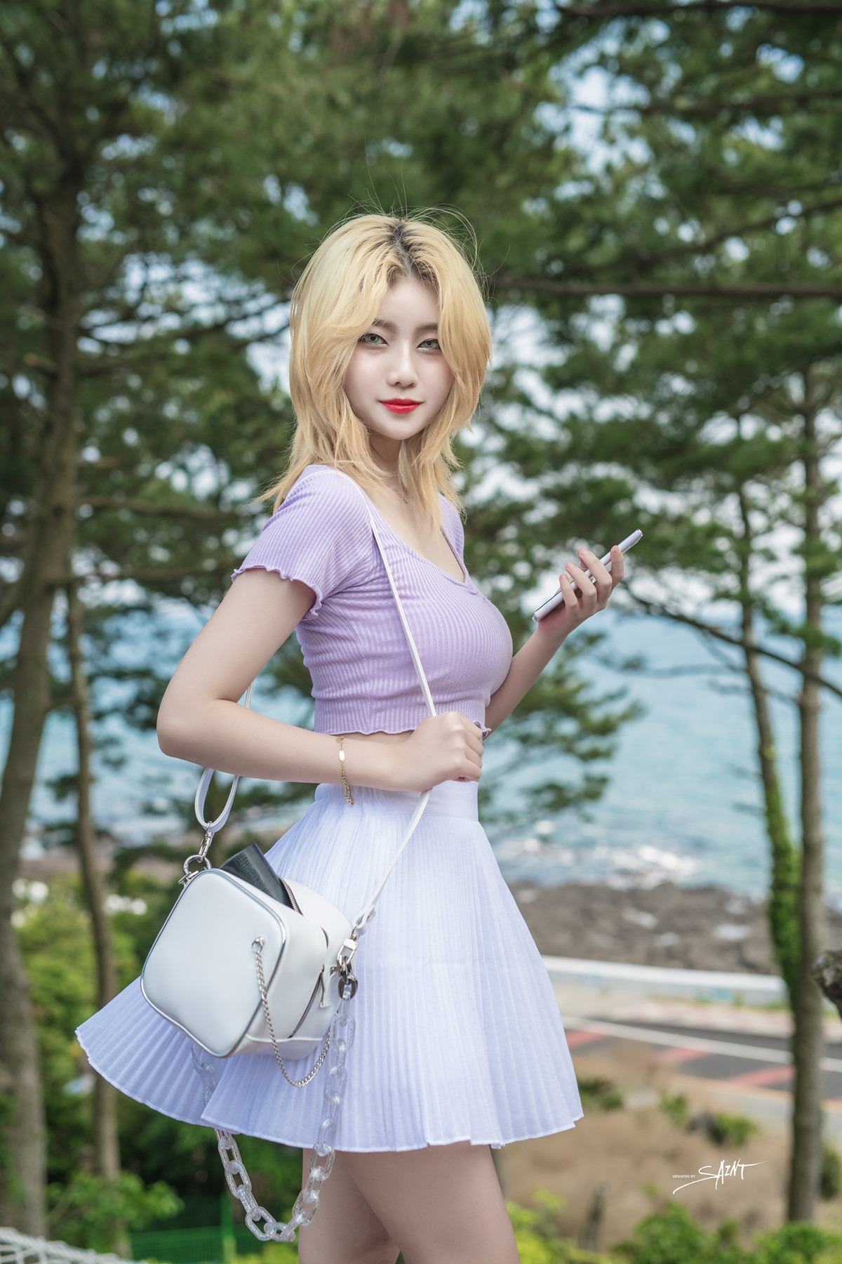 Yuna 유나, Saint PhotoLife Vol.14 ‘Jeju Story Part.1’ Set.04の写真 6