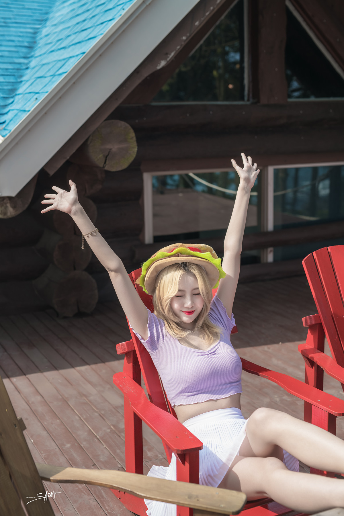 Yuna 유나, Saint PhotoLife Vol.14 ‘Jeju Story Part.1’ Set.04の写真 17
