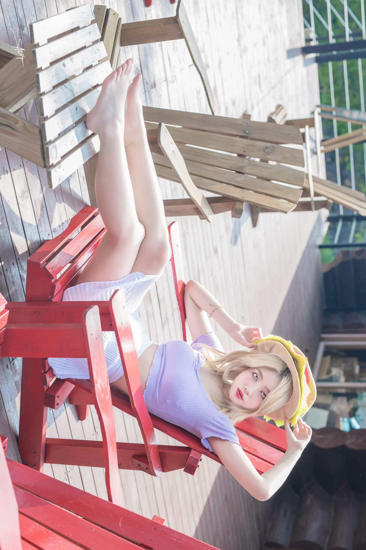 Yuna 유나, Saint PhotoLife Vol.14 ‘Jeju Story Part.1’ Set.04の写真 19