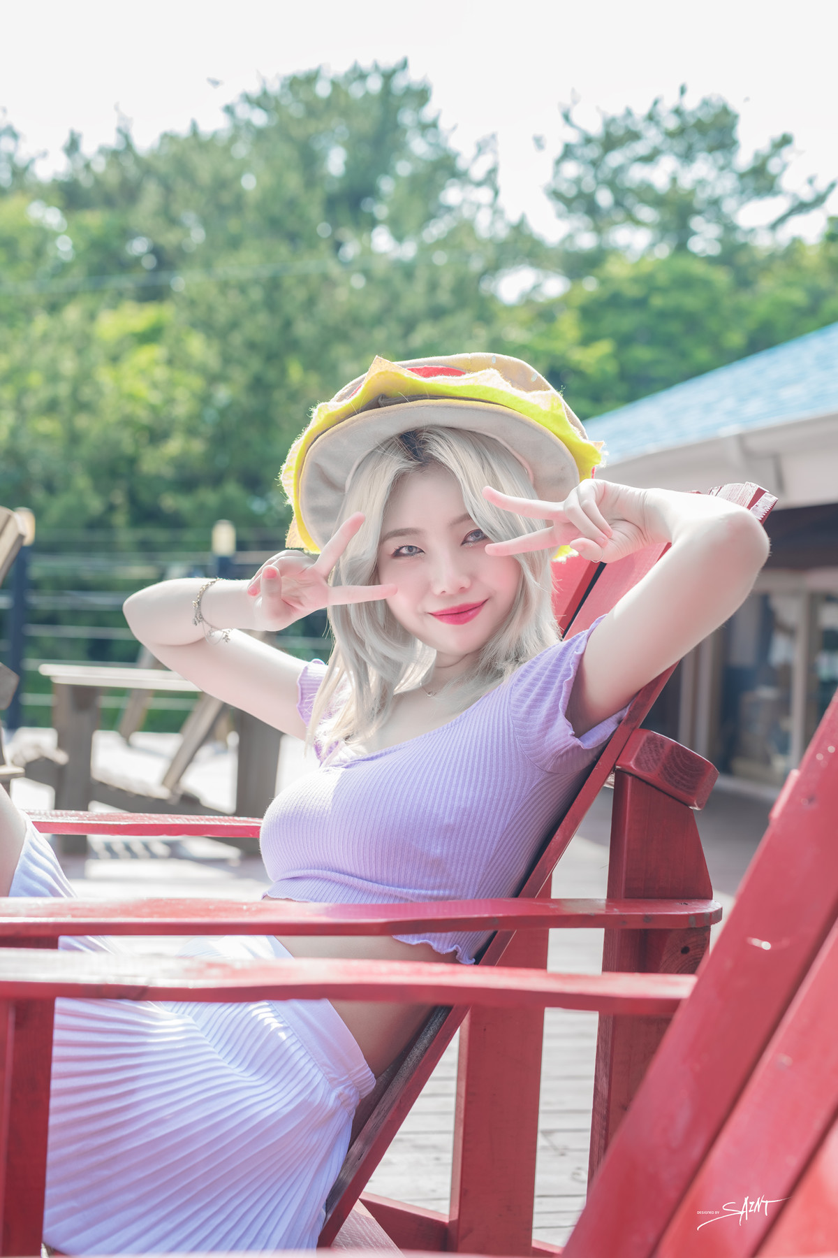 Yuna 유나, Saint PhotoLife Vol.14 ‘Jeju Story Part.1’ Set.04の写真 20
