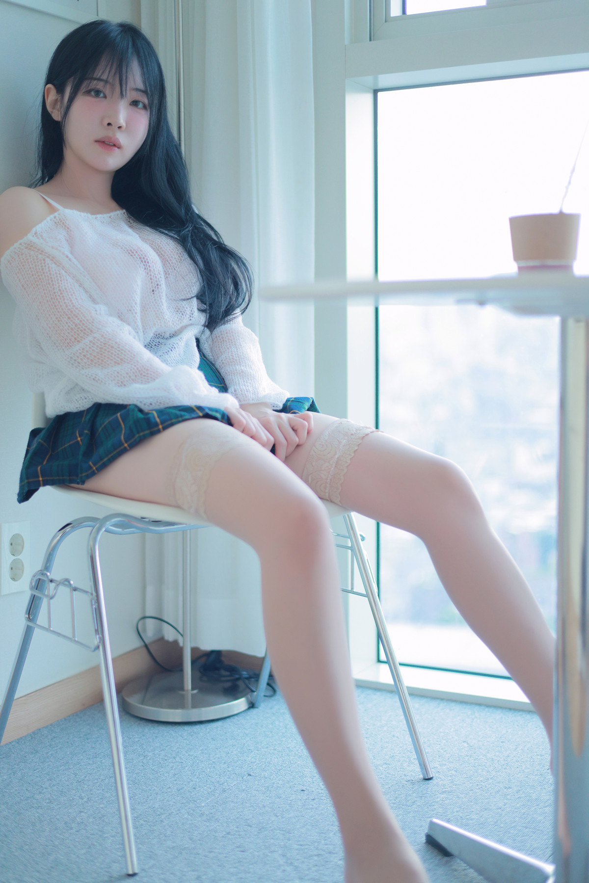 Rinaモモリナ, Patreon ‘Extra-short Plaid Skirt’ Set.01の写真 11