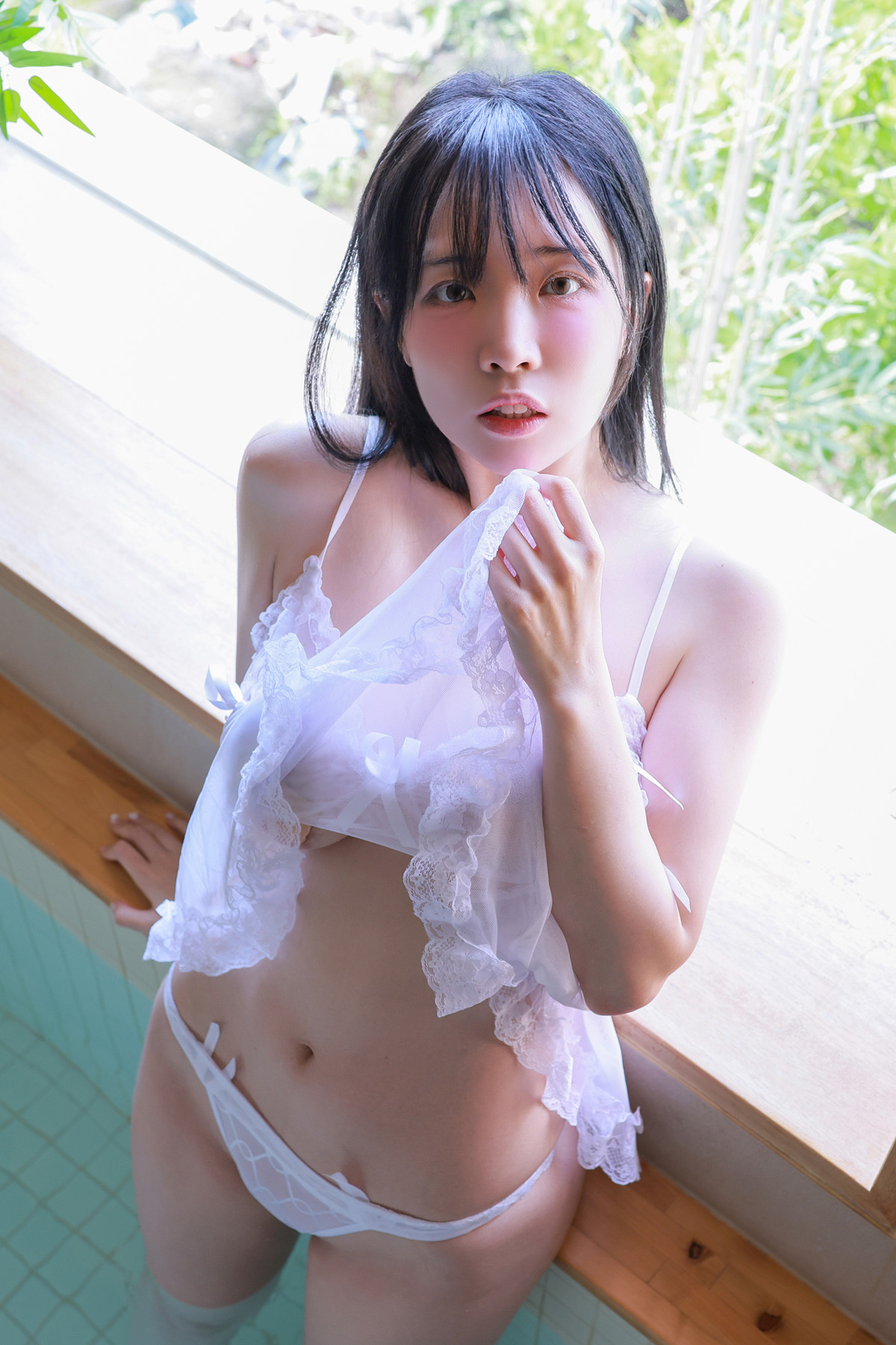 Rinaモモリナ, Patreon ‘Lace Gauze Skirt’ Set.01の写真 33
