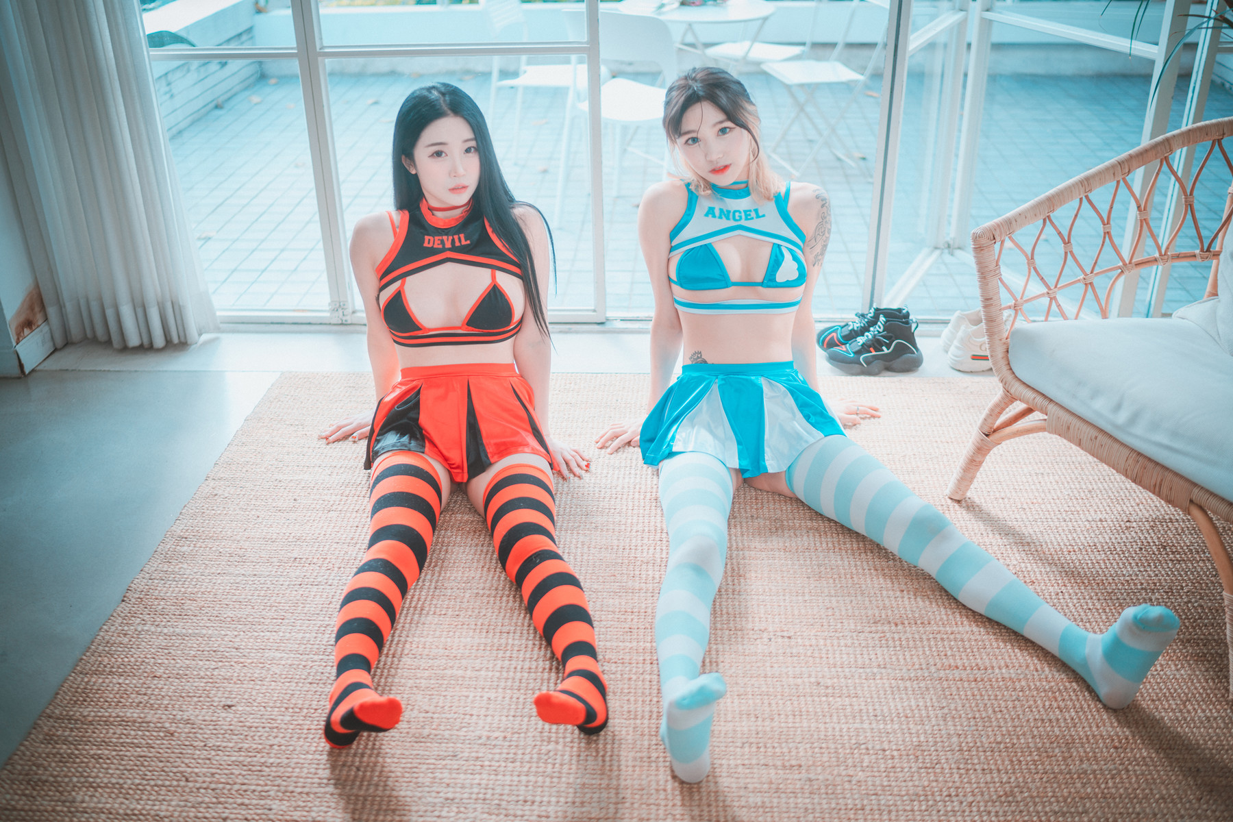 Jeong Bomi 정보미, Taeri 태리, DJAWA ‘Devil 666 & Angel 777’ Set.02の写真 14