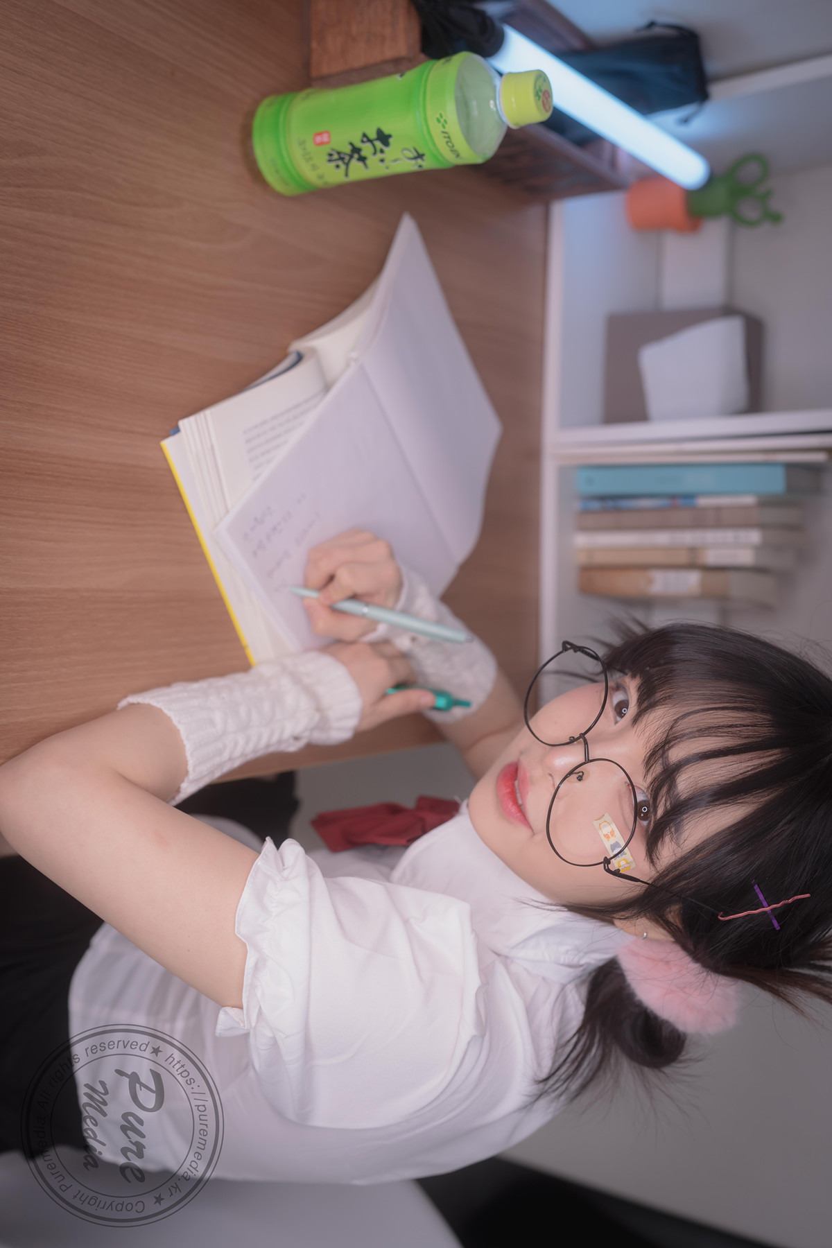 Jelly 젤리, PURE MEDIA Vol.276 Girl Trapped in a Rooftop Room Set.02の写真 3