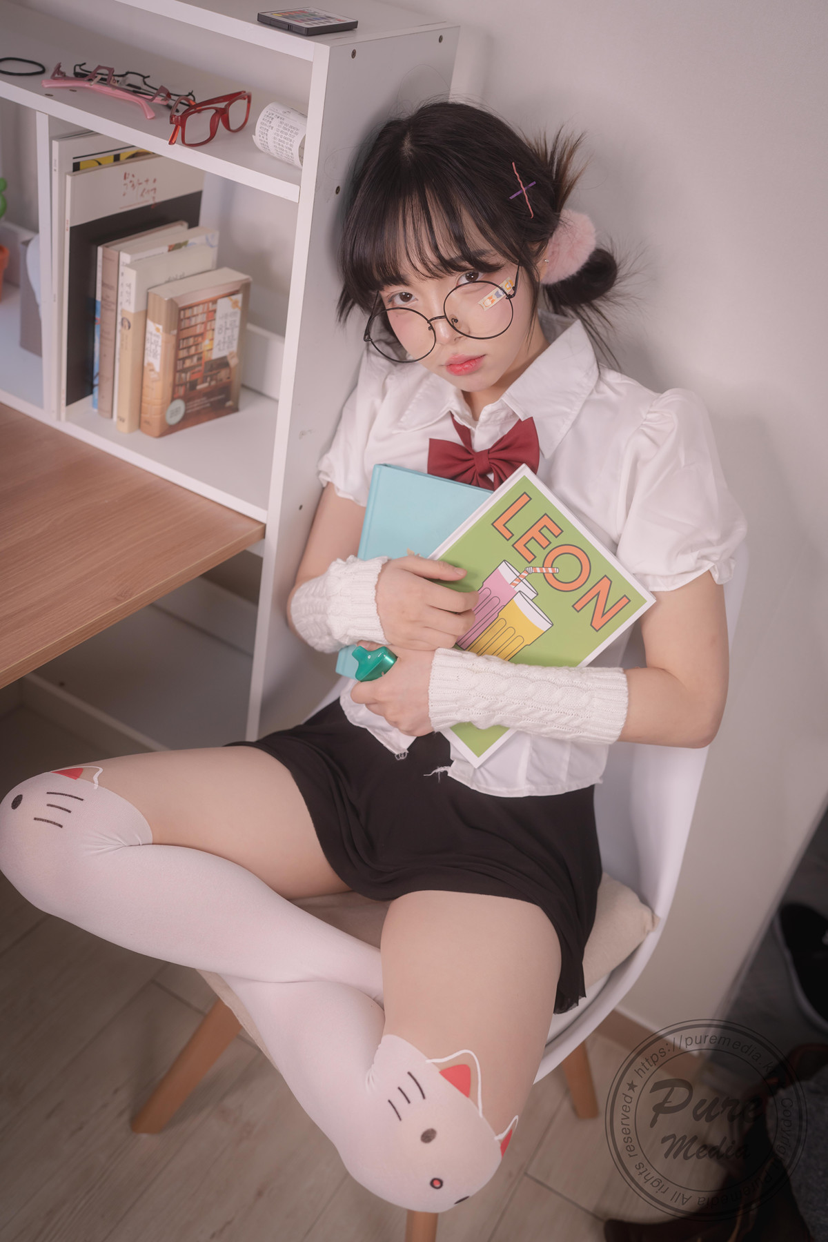 Jelly 젤리, PURE MEDIA Vol.276 Girl Trapped in a Rooftop Room Set.02の写真 5