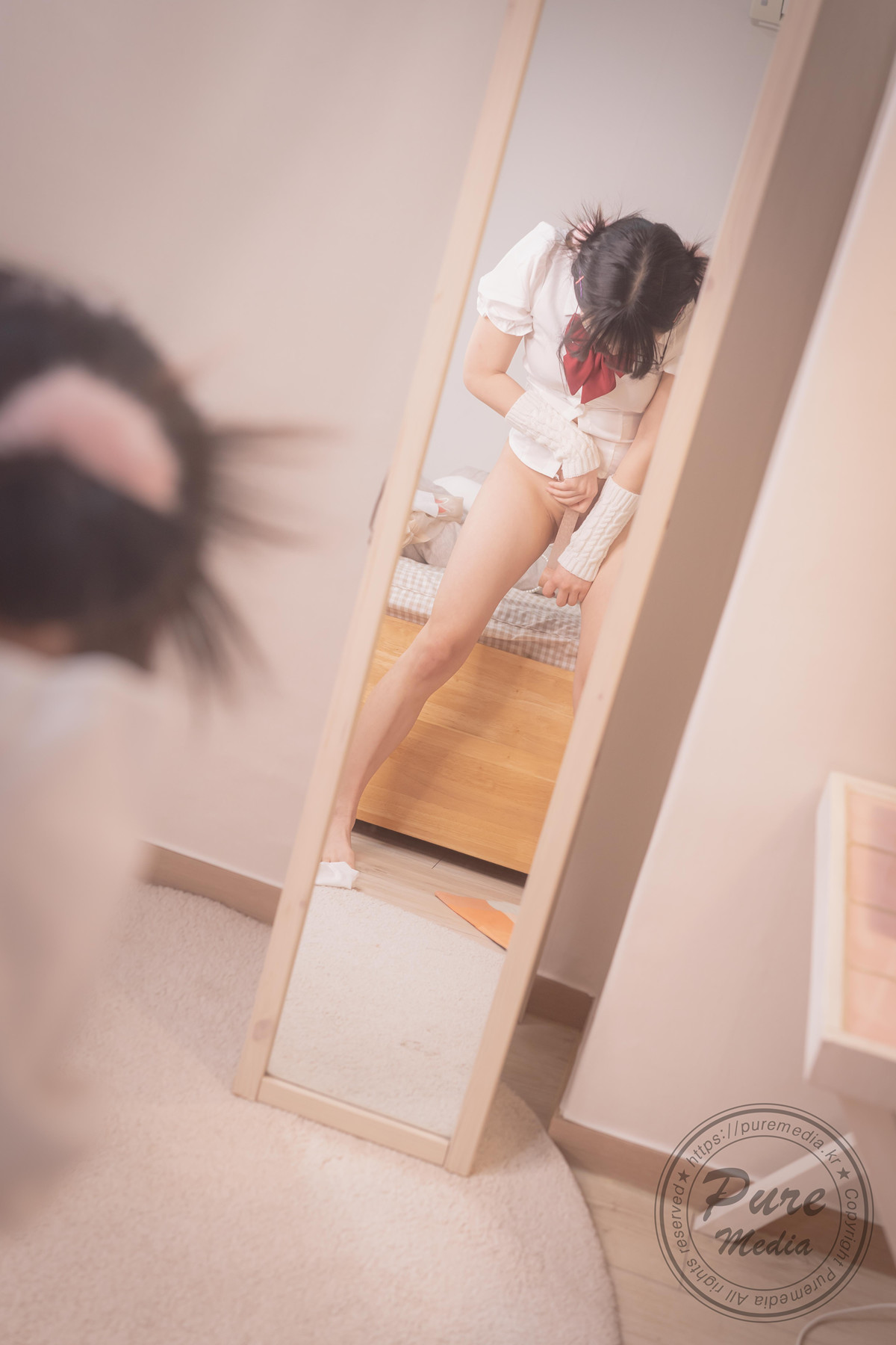 Jelly 젤리, PURE MEDIA Vol.276 Girl Trapped in a Rooftop Room Set.02の写真 41