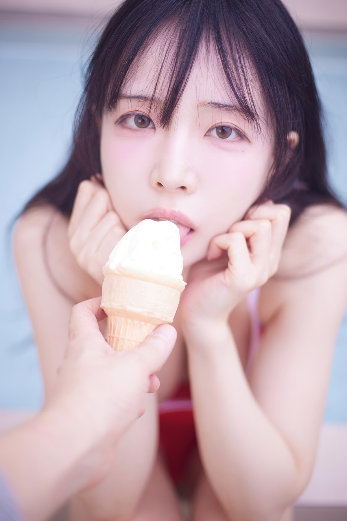 Rinaモモリナ, Patreon ‘Red Bikini’ Set.01の写真 13