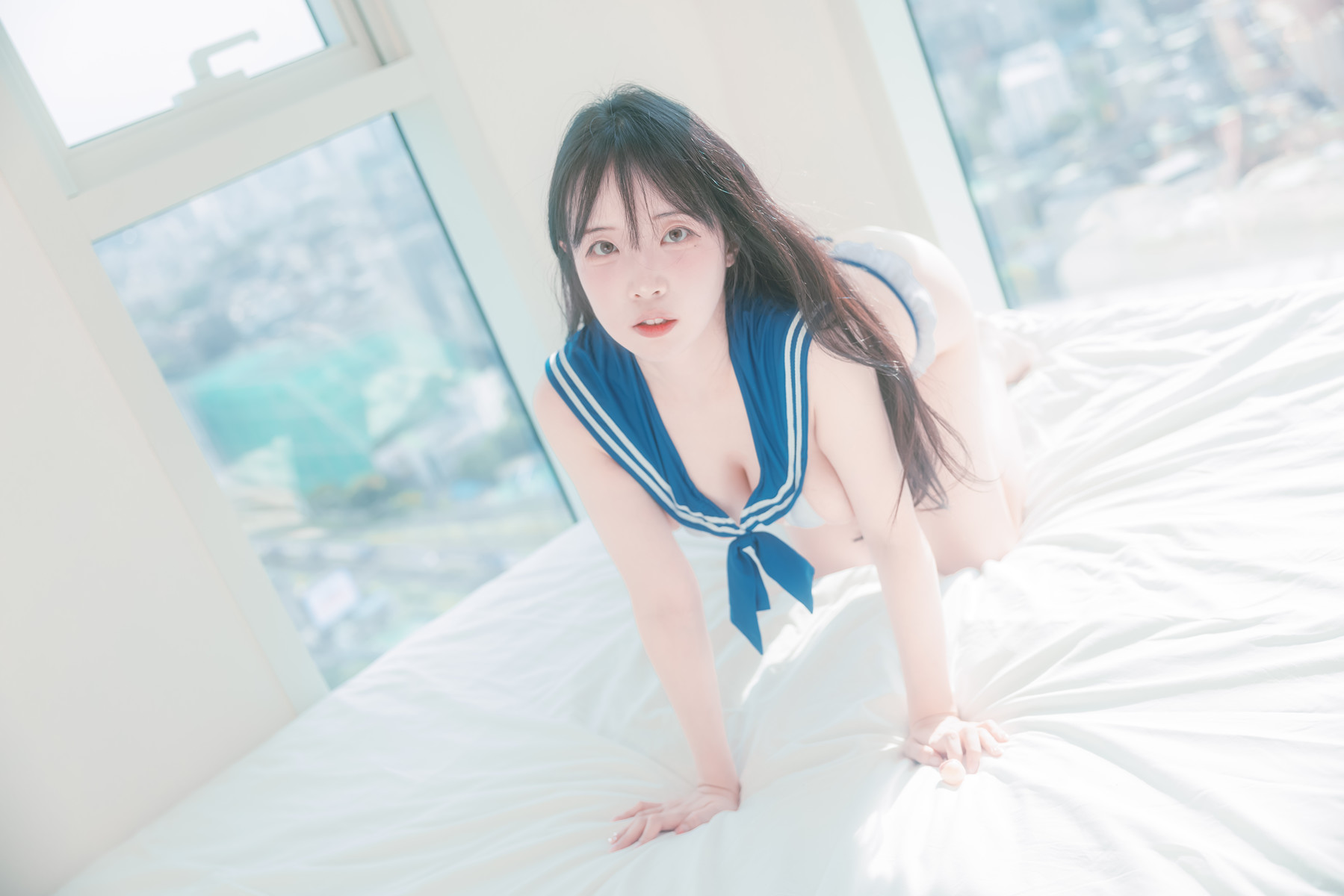 Rinaモモリナ, Patreon ‘Sexy Navy Style’ Set.02の写真 17