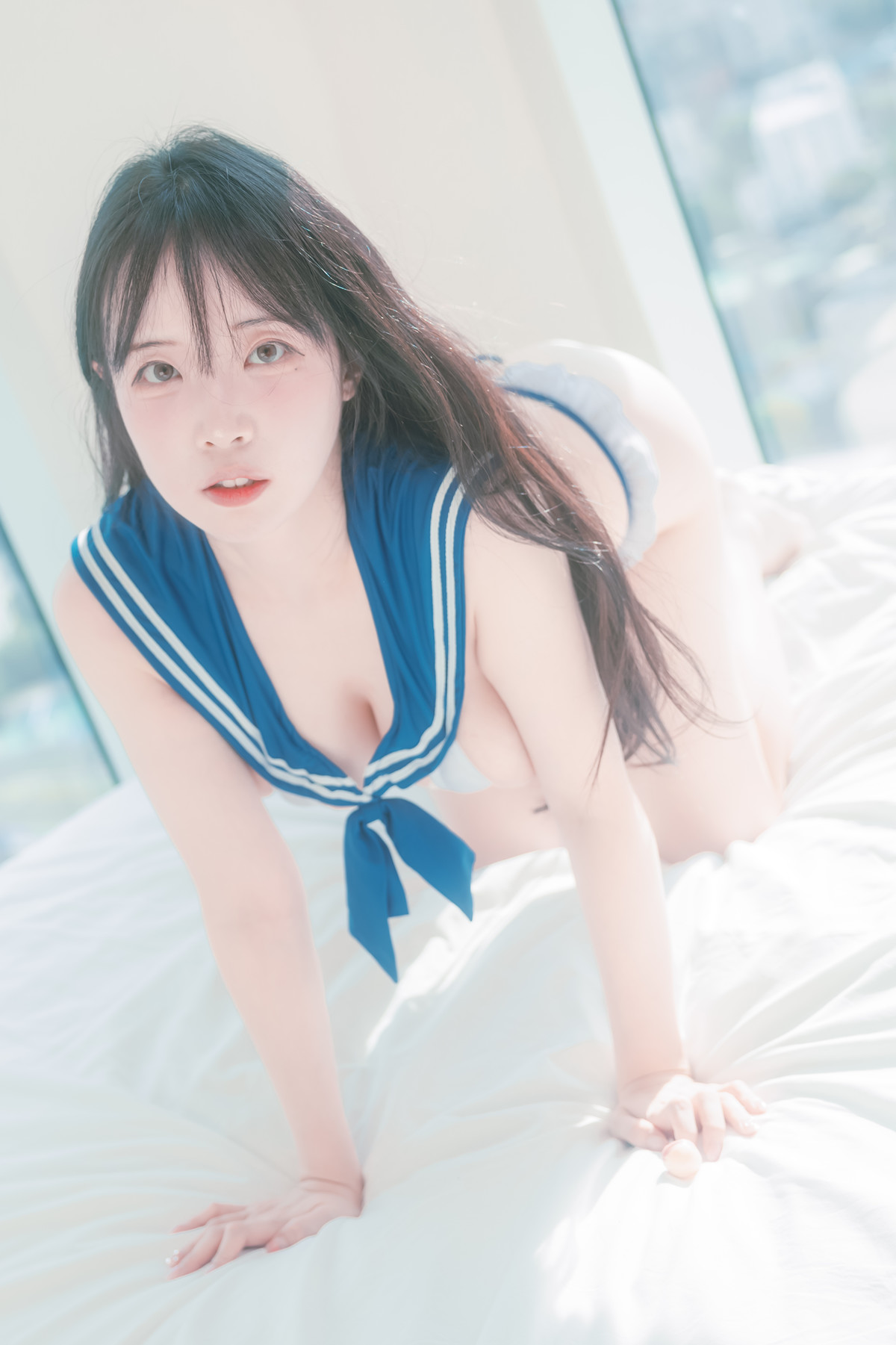 Rinaモモリナ, Patreon ‘Sexy Navy Style’ Set.02の写真 18