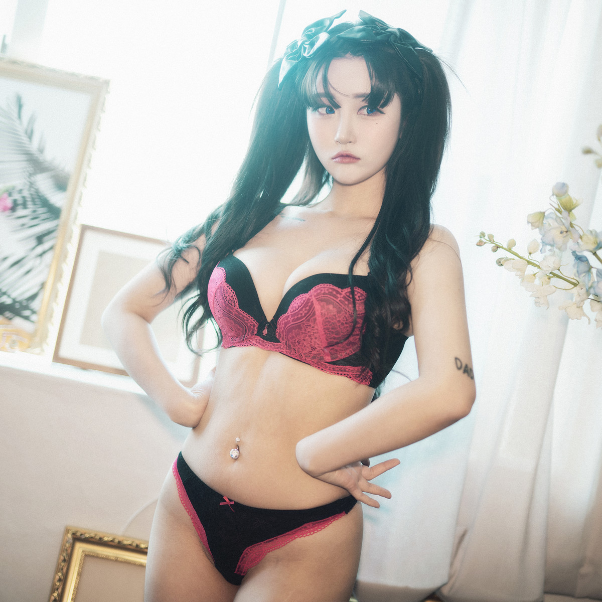 Zia 지아, Jeong Bomi 정보미, BLUECAKE ‘Fate Saber x Thosaka Rin’ Set.01の写真 7