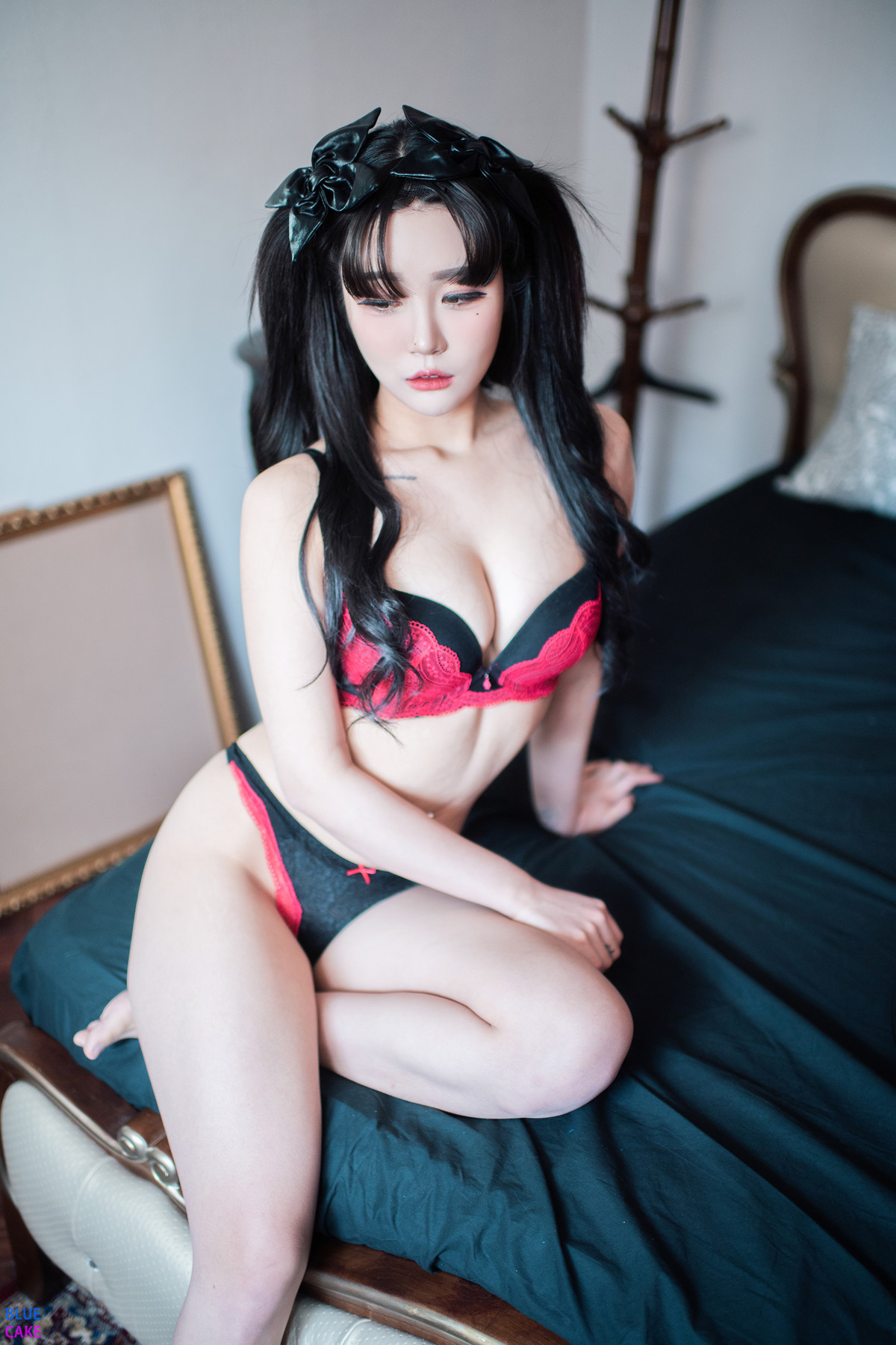 Zia 지아, Jeong Bomi 정보미, BLUECAKE ‘Fate Saber x Thosaka Rin’ Set.01の写真 9