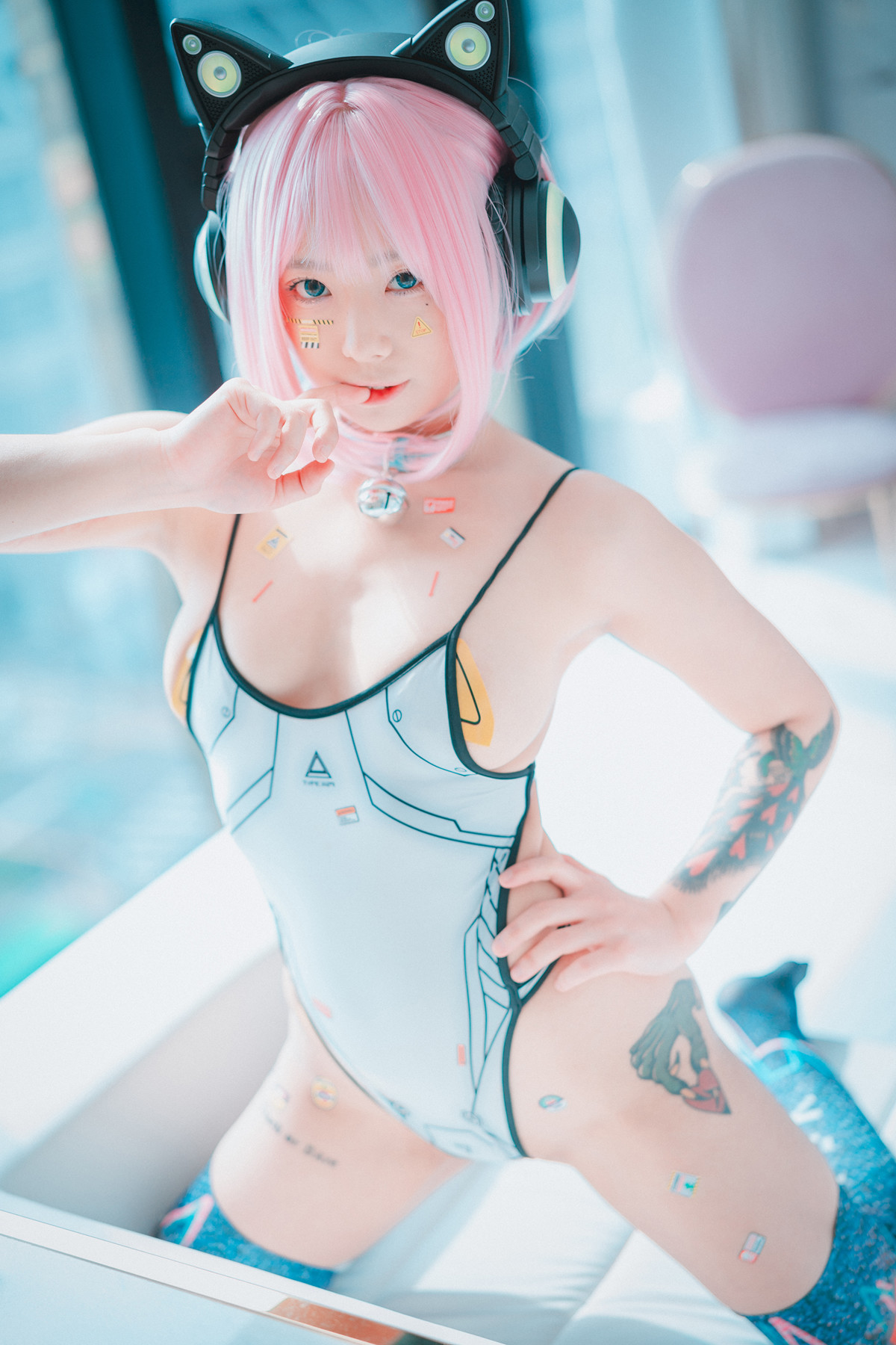 Maruemon 마루에몽, DJAWA ‘Caution Girl × Athletic Girl’ Set.01の写真 5