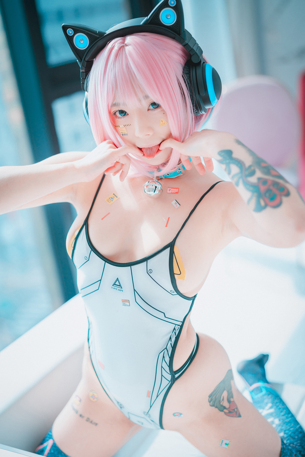 Maruemon 마루에몽, DJAWA ‘Caution Girl × Athletic Girl’ Set.01の写真 6