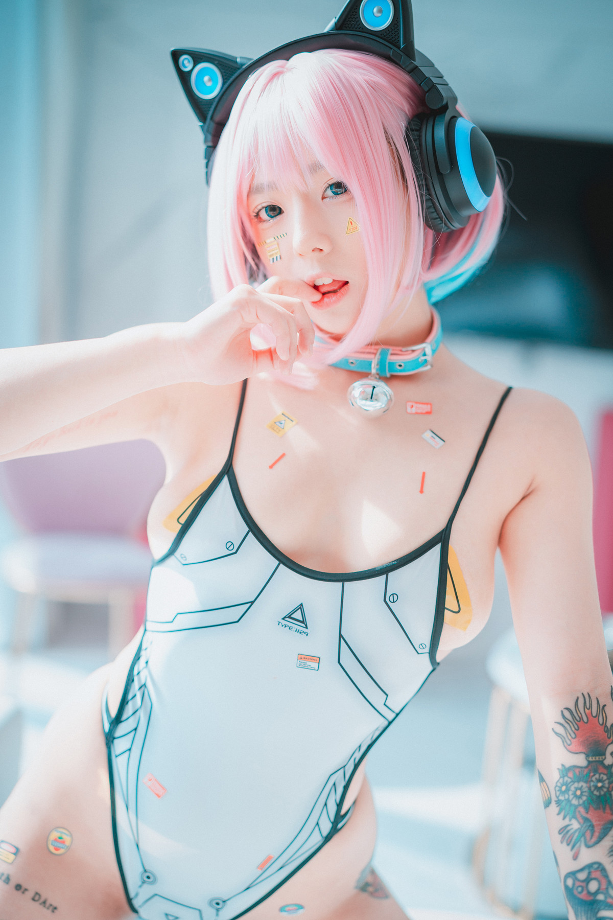 Maruemon 마루에몽, DJAWA ‘Caution Girl × Athletic Girl’ Set.01の写真 7