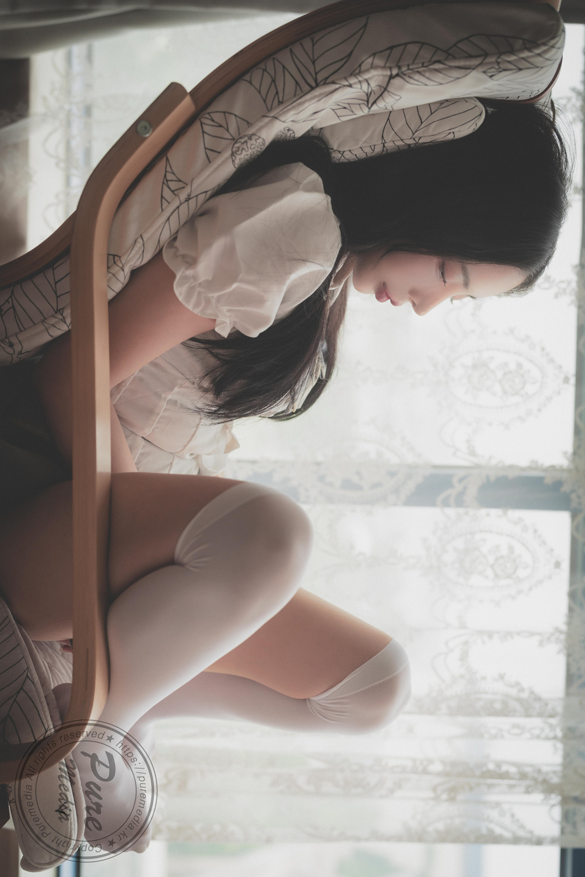 Mallang 말랑, PURE MEDIA Vol.288 ‘Moist Girl on Rainy Day’ Set.01の写真 9