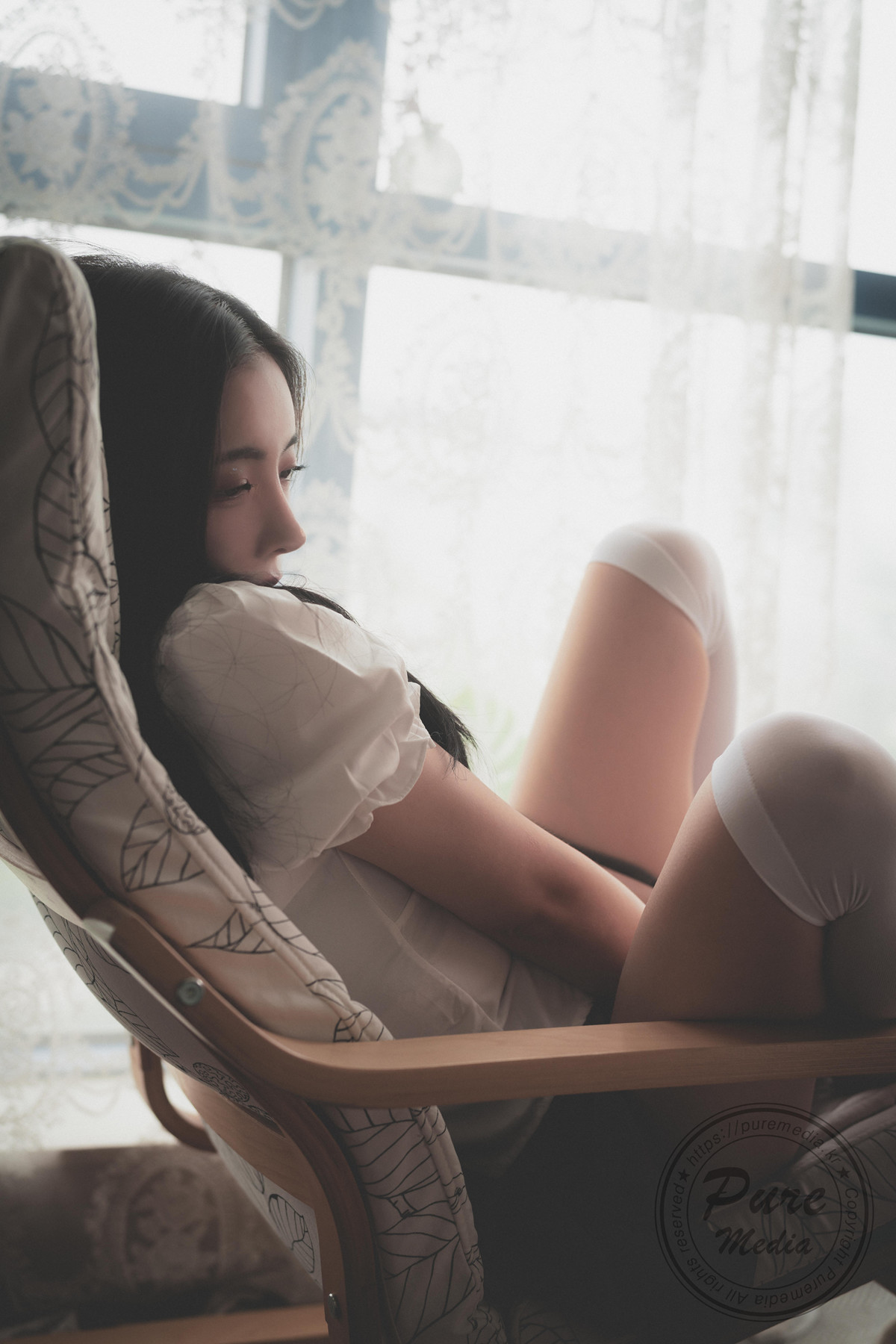 Mallang 말랑, PURE MEDIA Vol.288 ‘Moist Girl on Rainy Day’ Set.01の写真 10