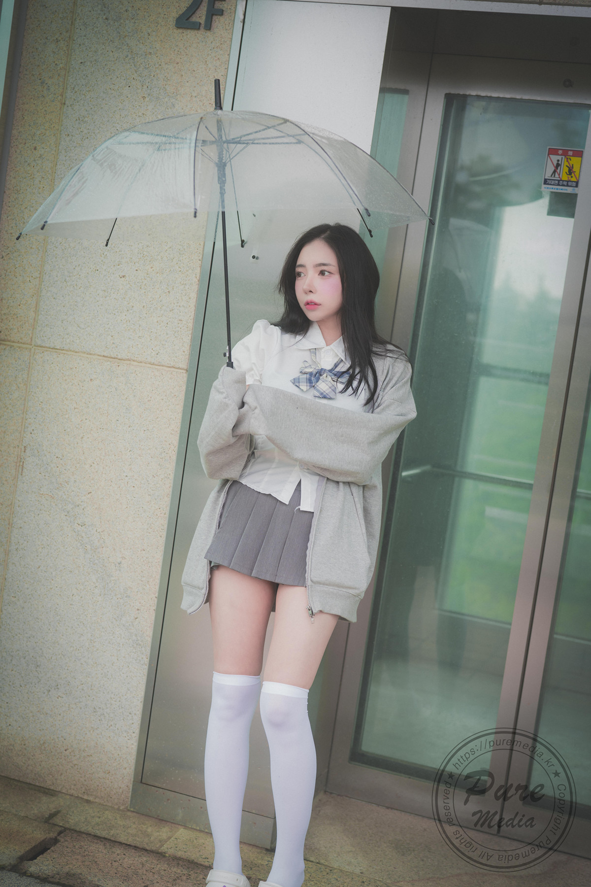 Mallang 말랑, PURE MEDIA Vol.288 ‘Moist Girl on Rainy Day’ Set.03の写真 6