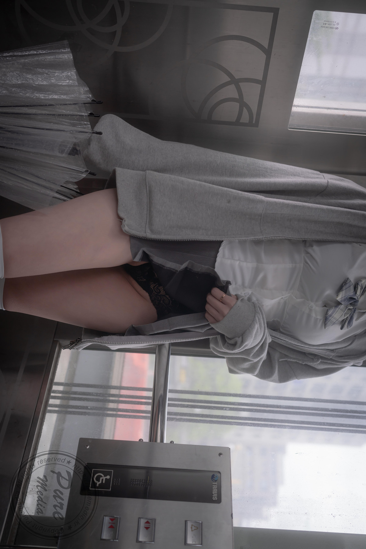 Mallang 말랑, PURE MEDIA Vol.288 ‘Moist Girl on Rainy Day’ Set.03の写真 10