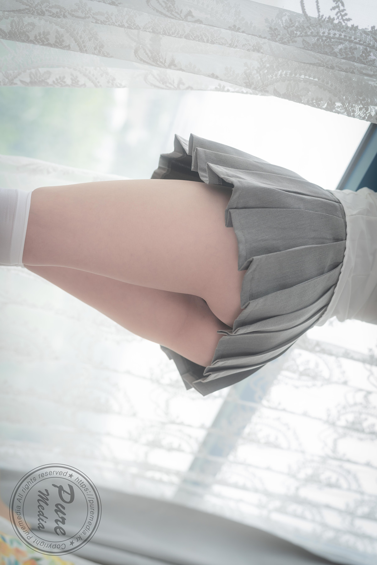 Mallang 말랑, PURE MEDIA Vol.288 ‘Moist Girl on Rainy Day’ Set.03の写真 19