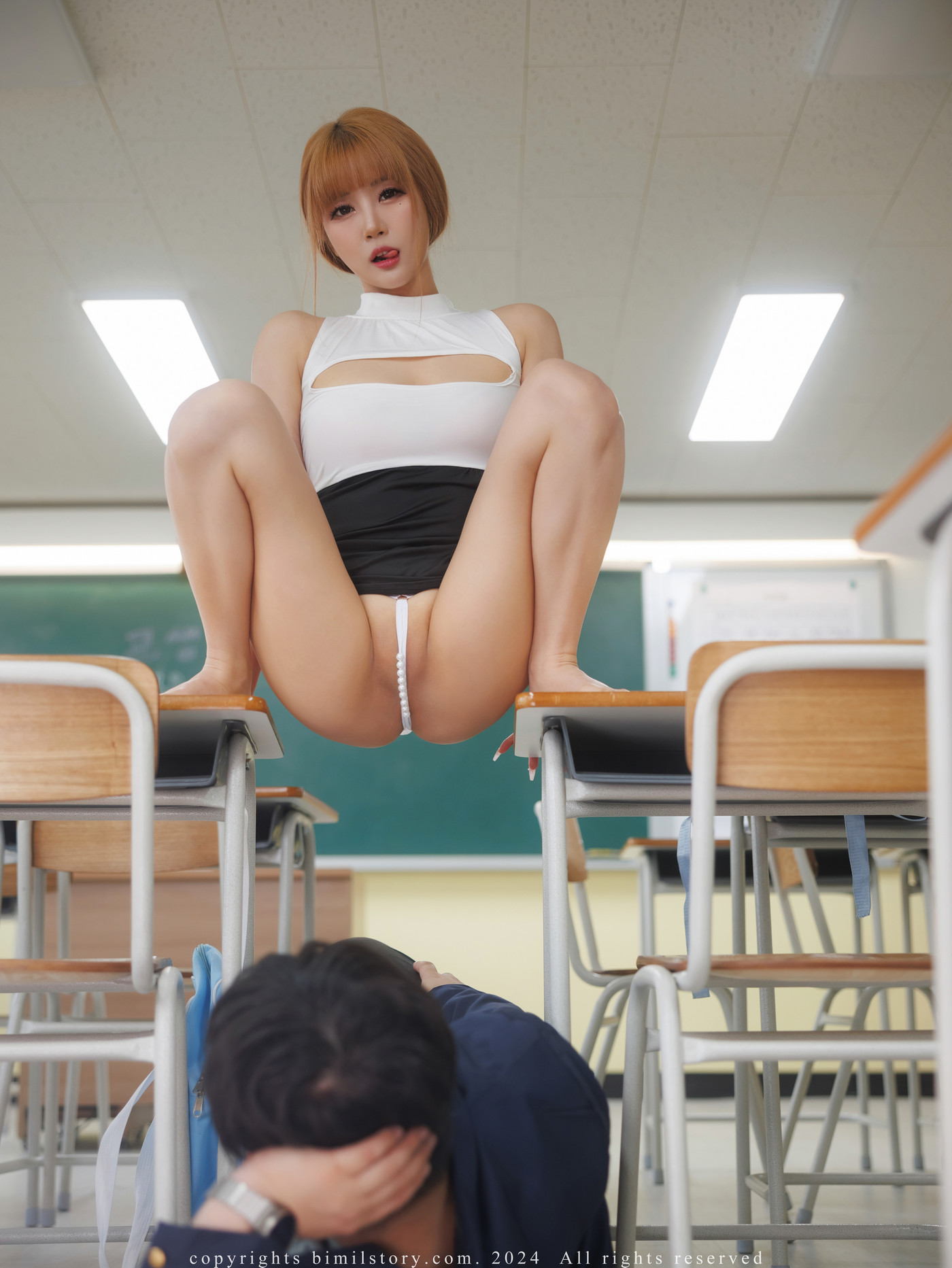 Jeong Bomi 정보미, Bimilstory Vol.48 ‘Academy Teacher’ Set.01の写真 36