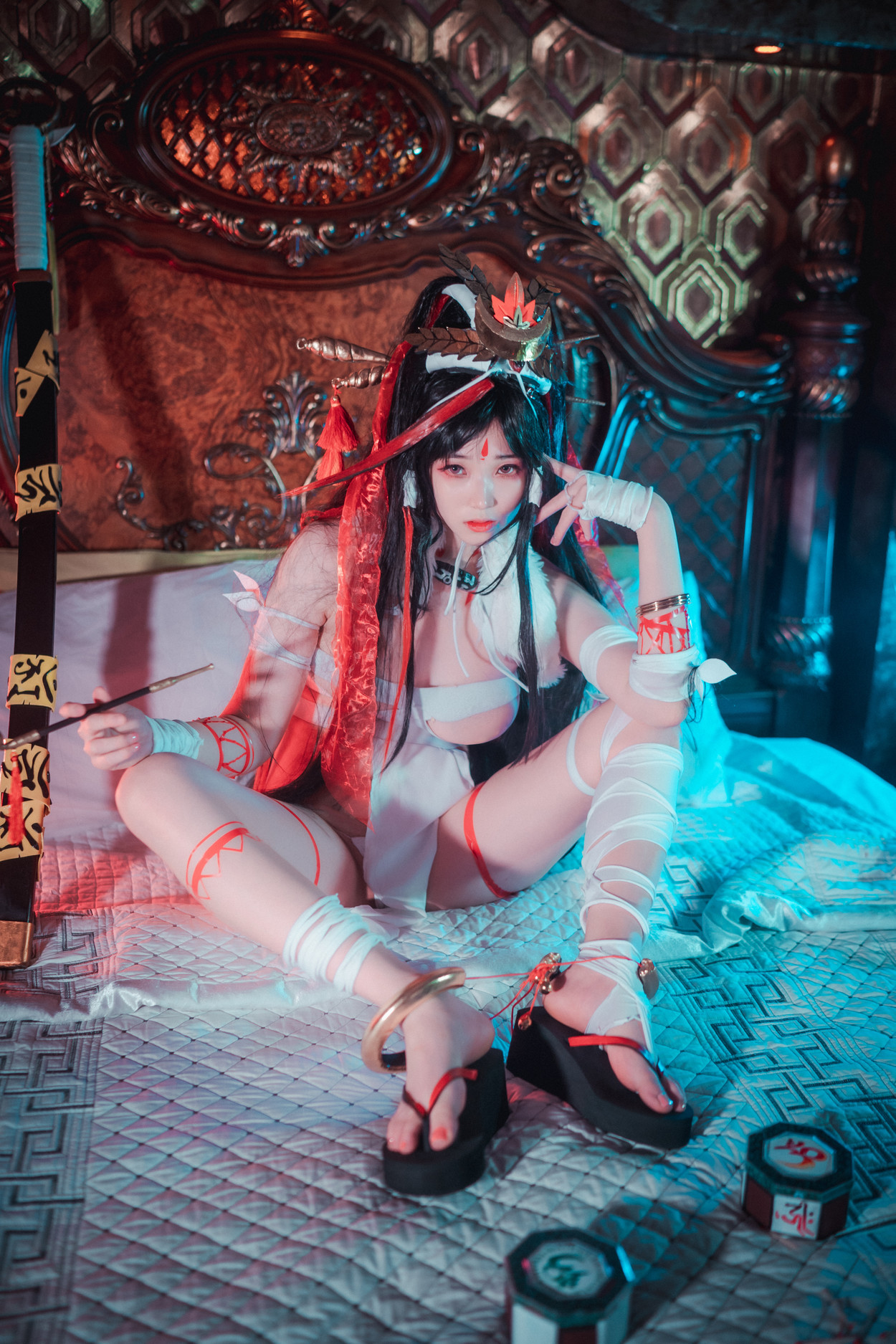Bambi 밤비, DJAWA ‘Kalaratri The Shadow of The Goddess’ Set.02の写真 3