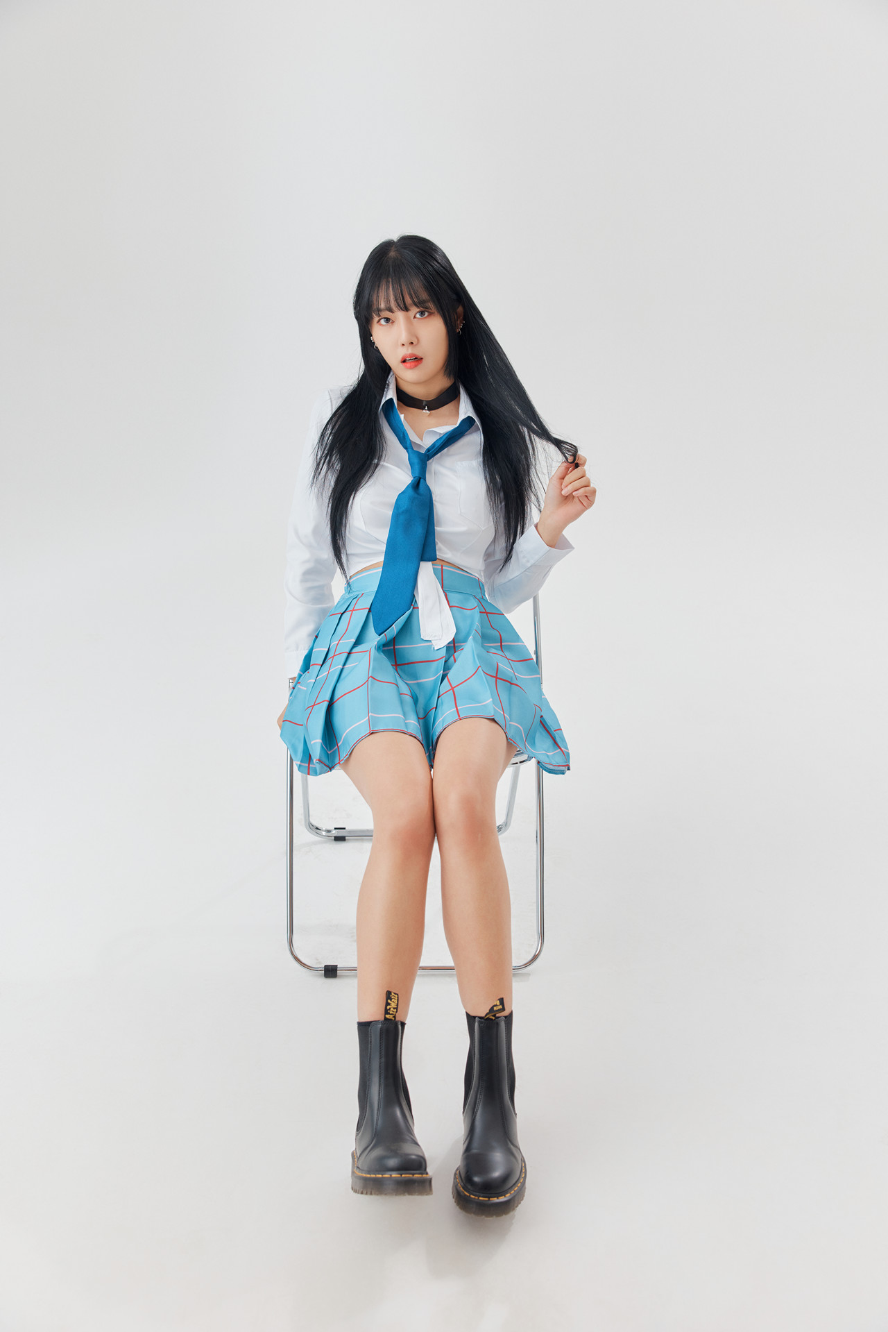 Kiki 키키, PhotoBook ‘Black Hair Marin ♥흑발 마린 키키♥’ Set.01の写真 22