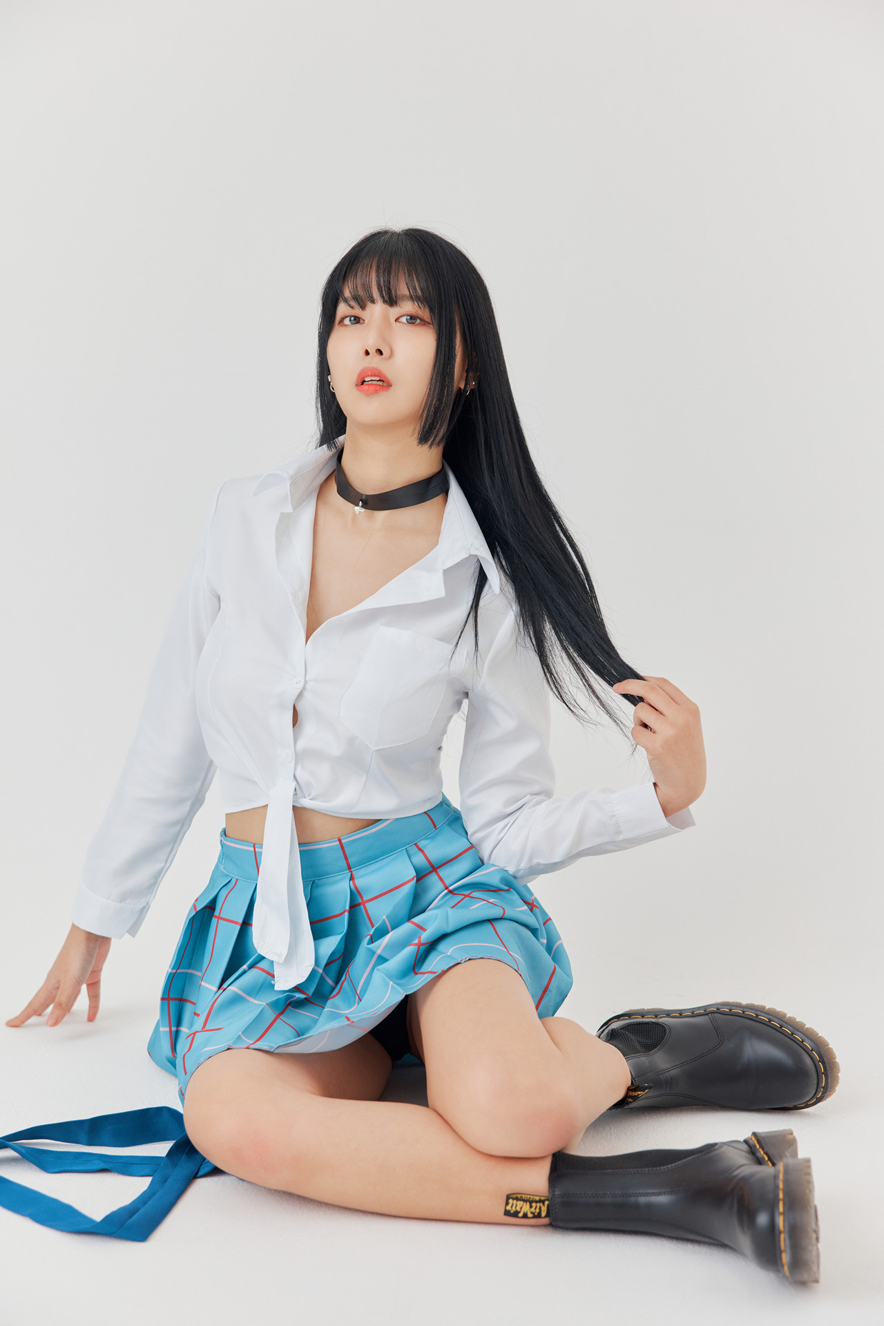 Kiki 키키, PhotoBook ‘Black Hair Marin ♥흑발 마린 키키♥’ Set.01の写真 35