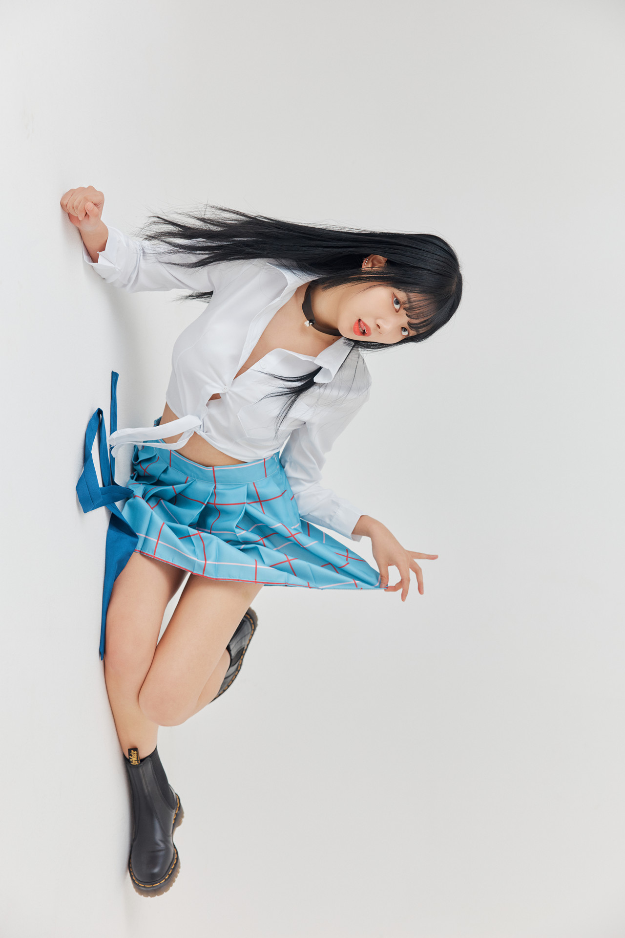 Kiki 키키, PhotoBook ‘Black Hair Marin ♥흑발 마린 키키♥’ Set.01の写真 38