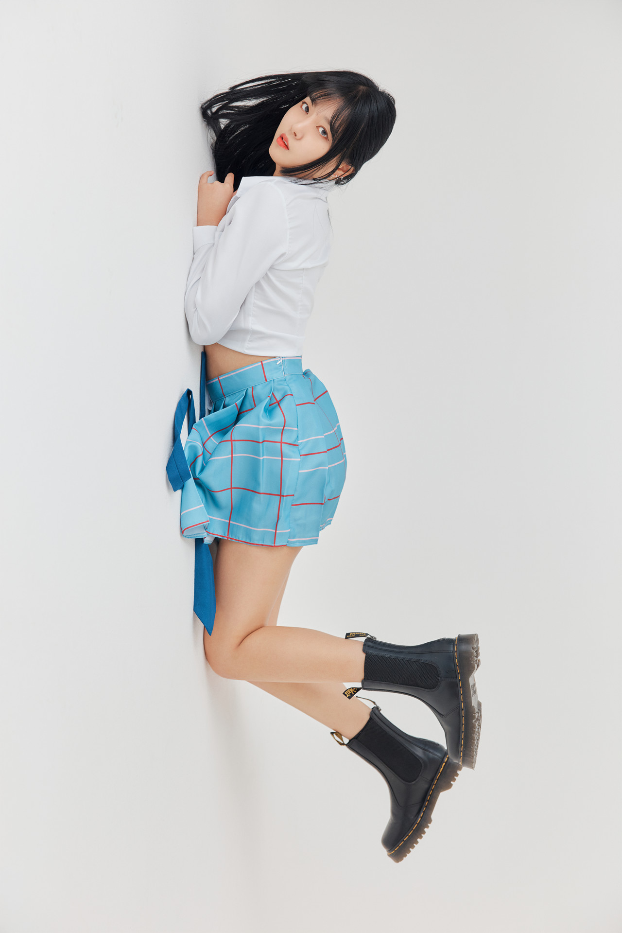 Kiki 키키, PhotoBook ‘Black Hair Marin ♥흑발 마린 키키♥’ Set.01の写真 39