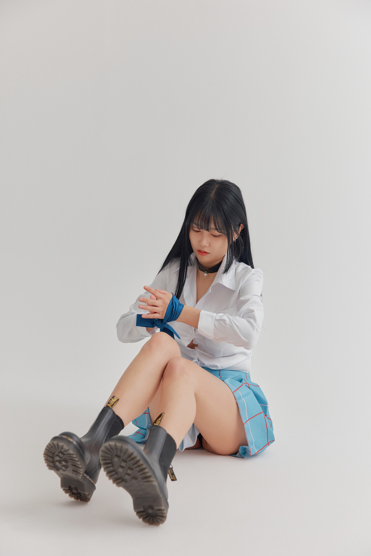 Kiki 키키, PhotoBook ‘Black Hair Marin ♥흑발 마린 키키♥’ Set.01の写真 46