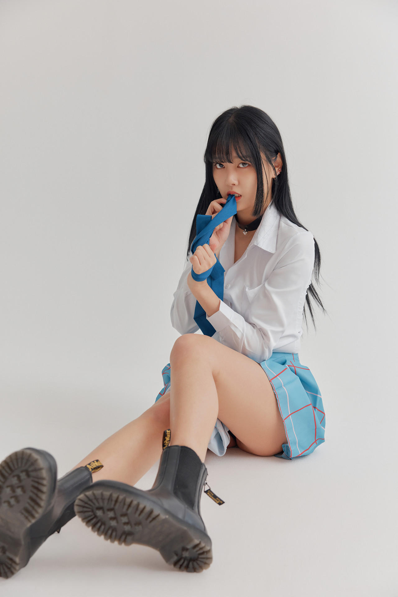 Kiki 키키, PhotoBook ‘Black Hair Marin ♥흑발 마린 키키♥’ Set.01の写真 47