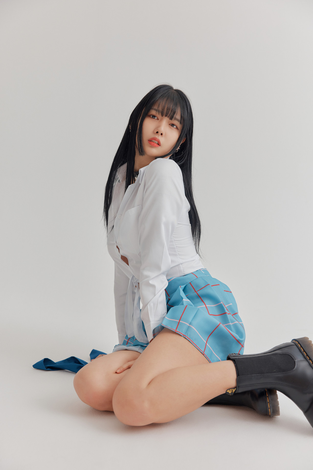Kiki 키키, PhotoBook ‘Black Hair Marin ♥흑발 마린 키키♥’ Set.01の写真 49