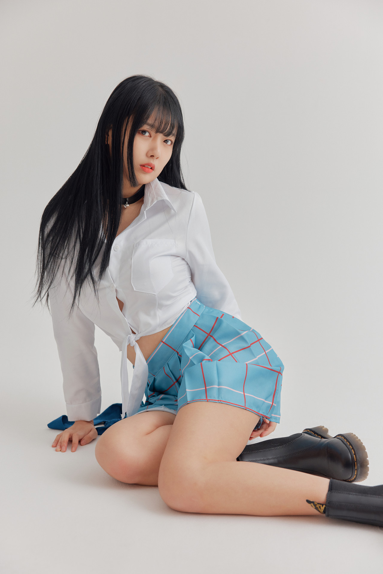 Kiki 키키, PhotoBook ‘Black Hair Marin ♥흑발 마린 키키♥’ Set.01の写真 50