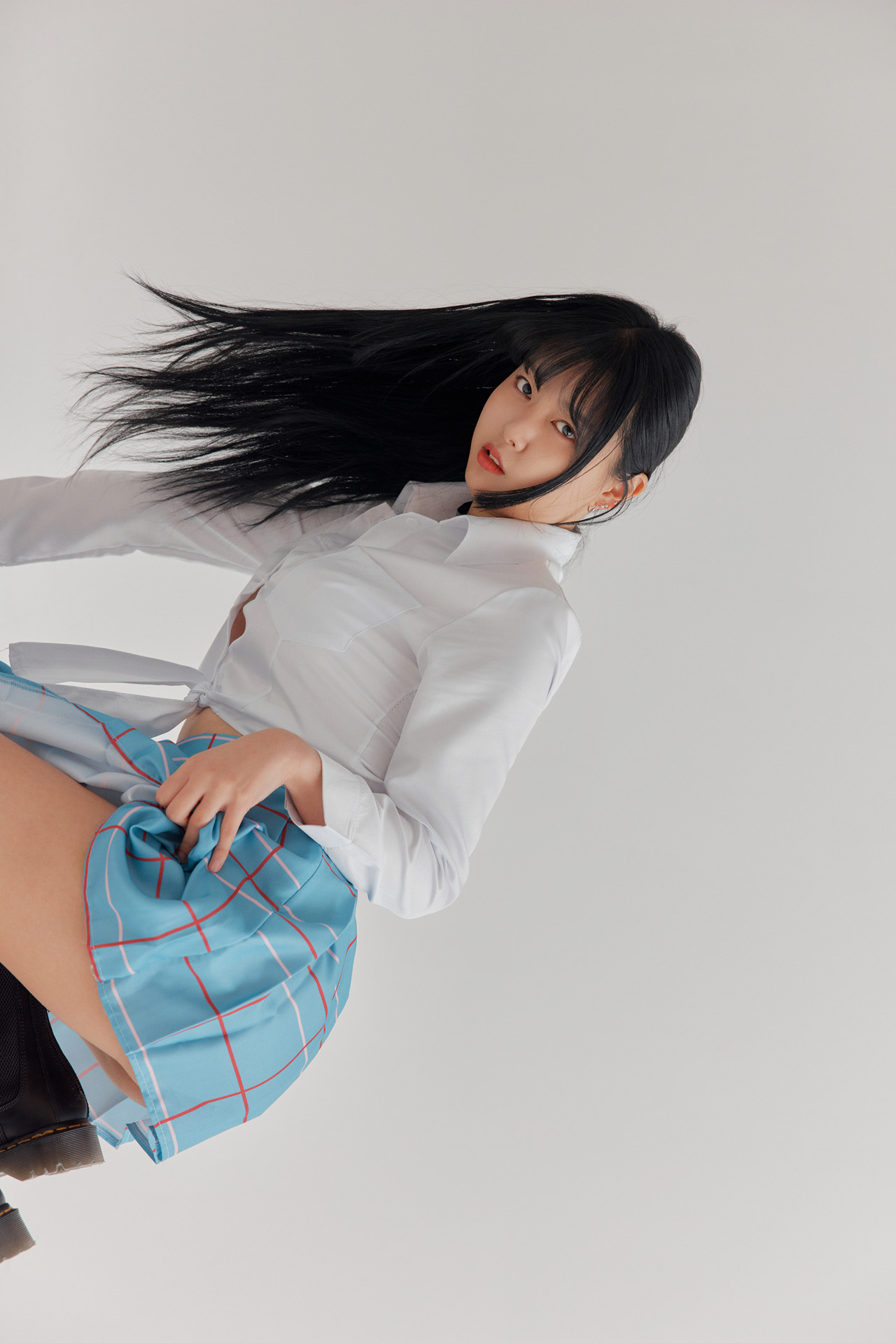 Kiki 키키, PhotoBook ‘Black Hair Marin ♥흑발 마린 키키♥’ Set.01の写真 53