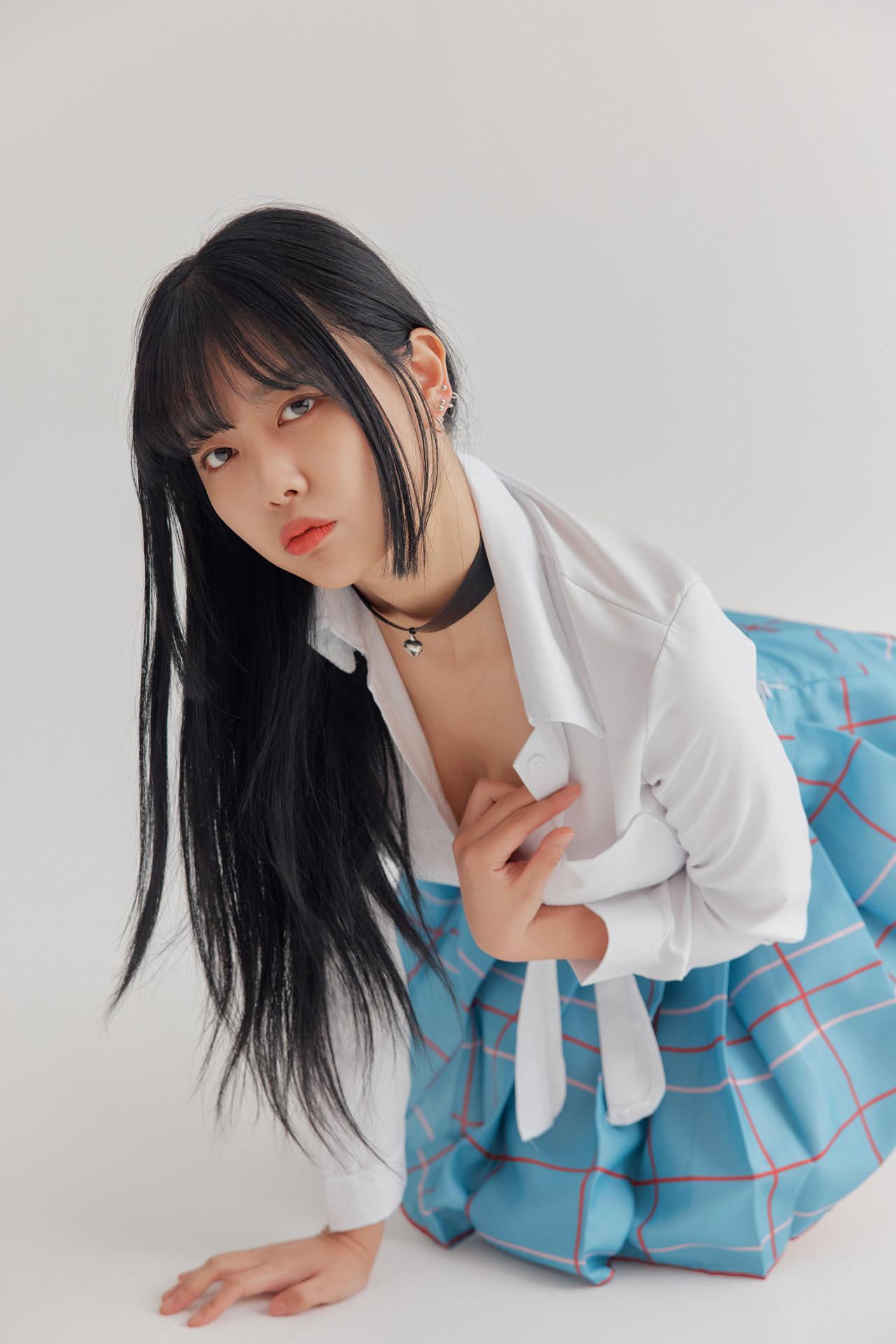 Kiki 키키, PhotoBook ‘Black Hair Marin ♥흑발 마린 키키♥’ Set.01の写真 56