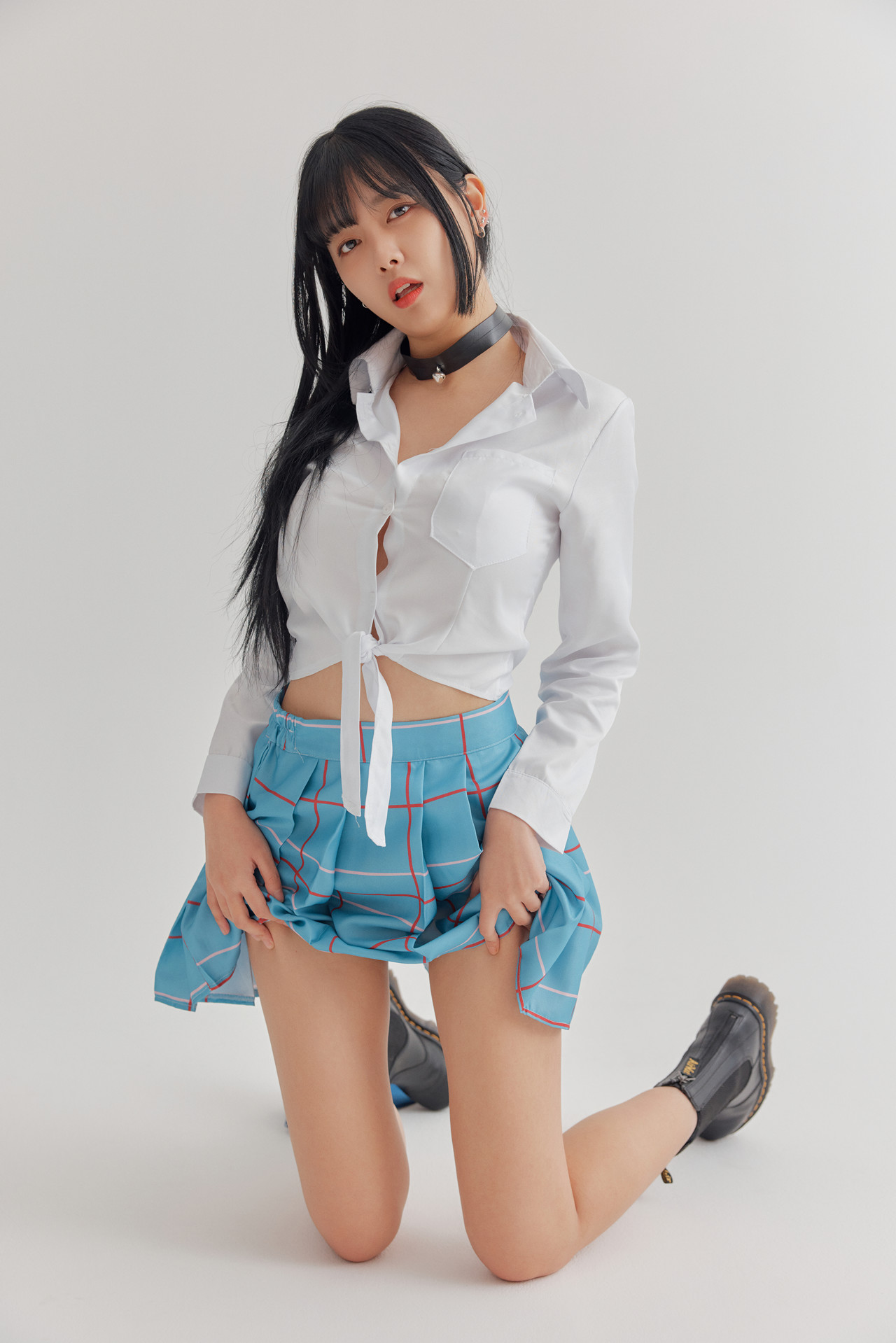 Kiki 키키, PhotoBook ‘Black Hair Marin ♥흑발 마린 키키♥’ Set.01の写真 57