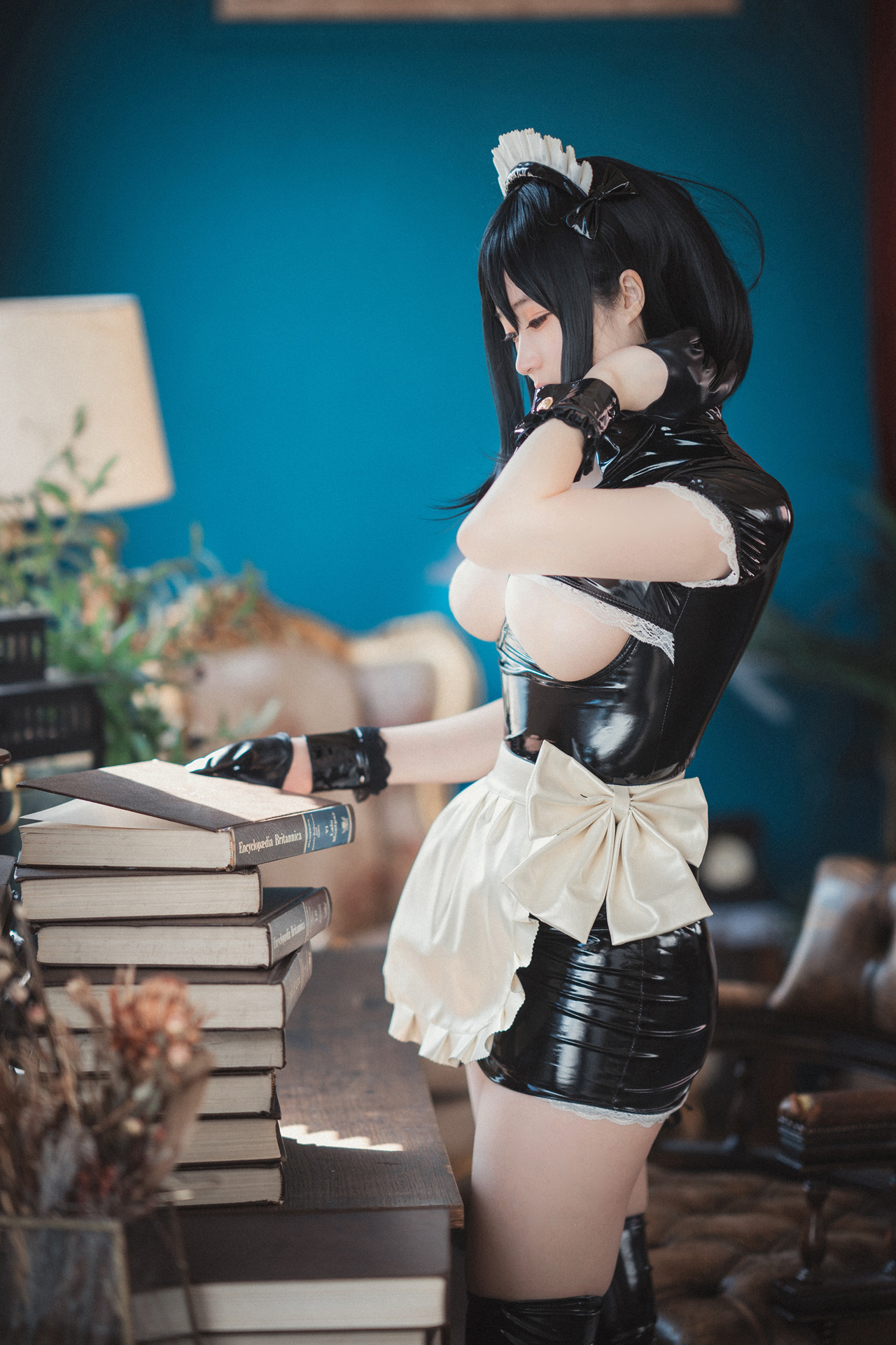 Bambi 밤비, DJAWA ‘Femme de Chambre en Latex’ Set.01の写真 3