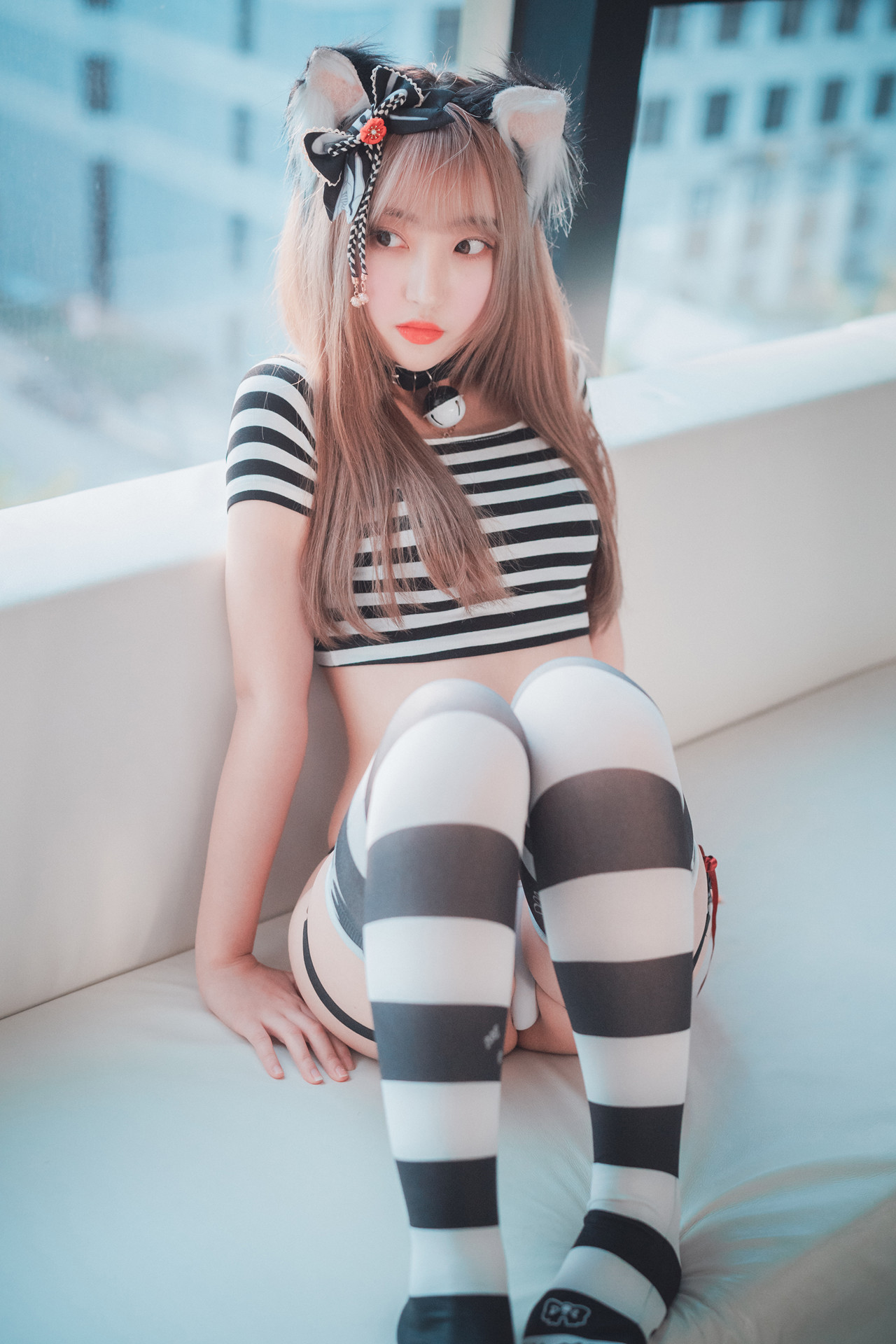 HaNari 하나리, DJAWA ‘Catgirl in Stripes’ Set.01の写真 12