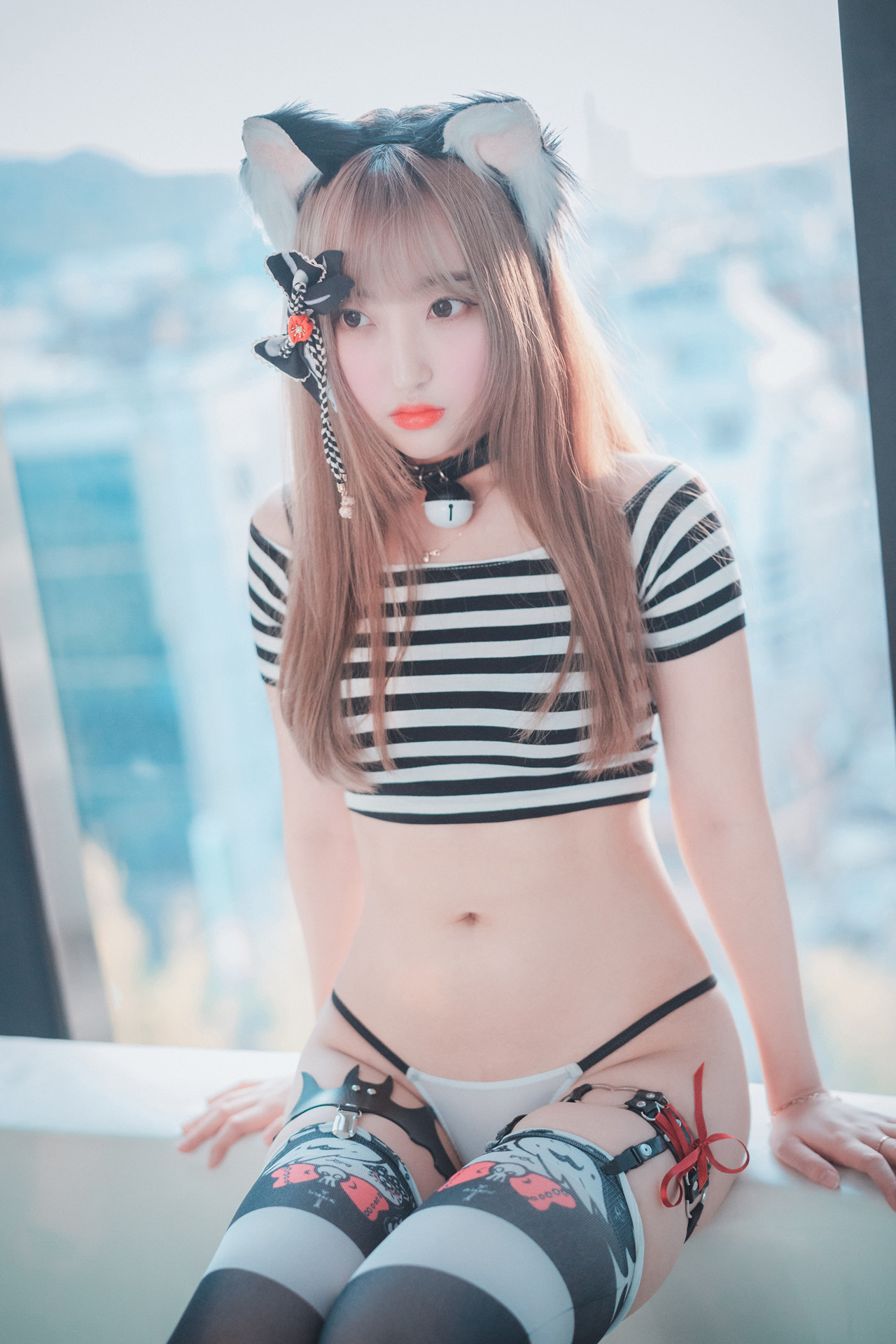 HaNari 하나리, DJAWA ‘Catgirl in Stripes’ Set.02の写真 14