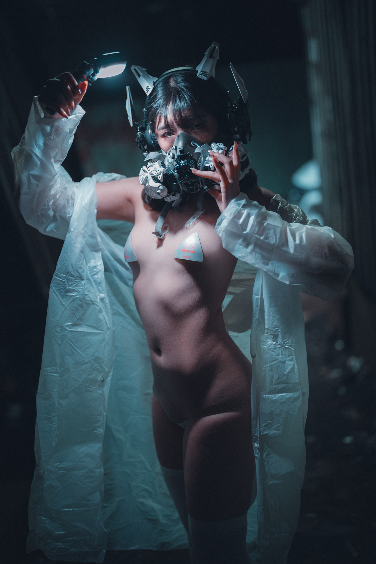 Sonson 손손, DJAWA ‘Masked-girl in raincoat’ Set.01の写真 26