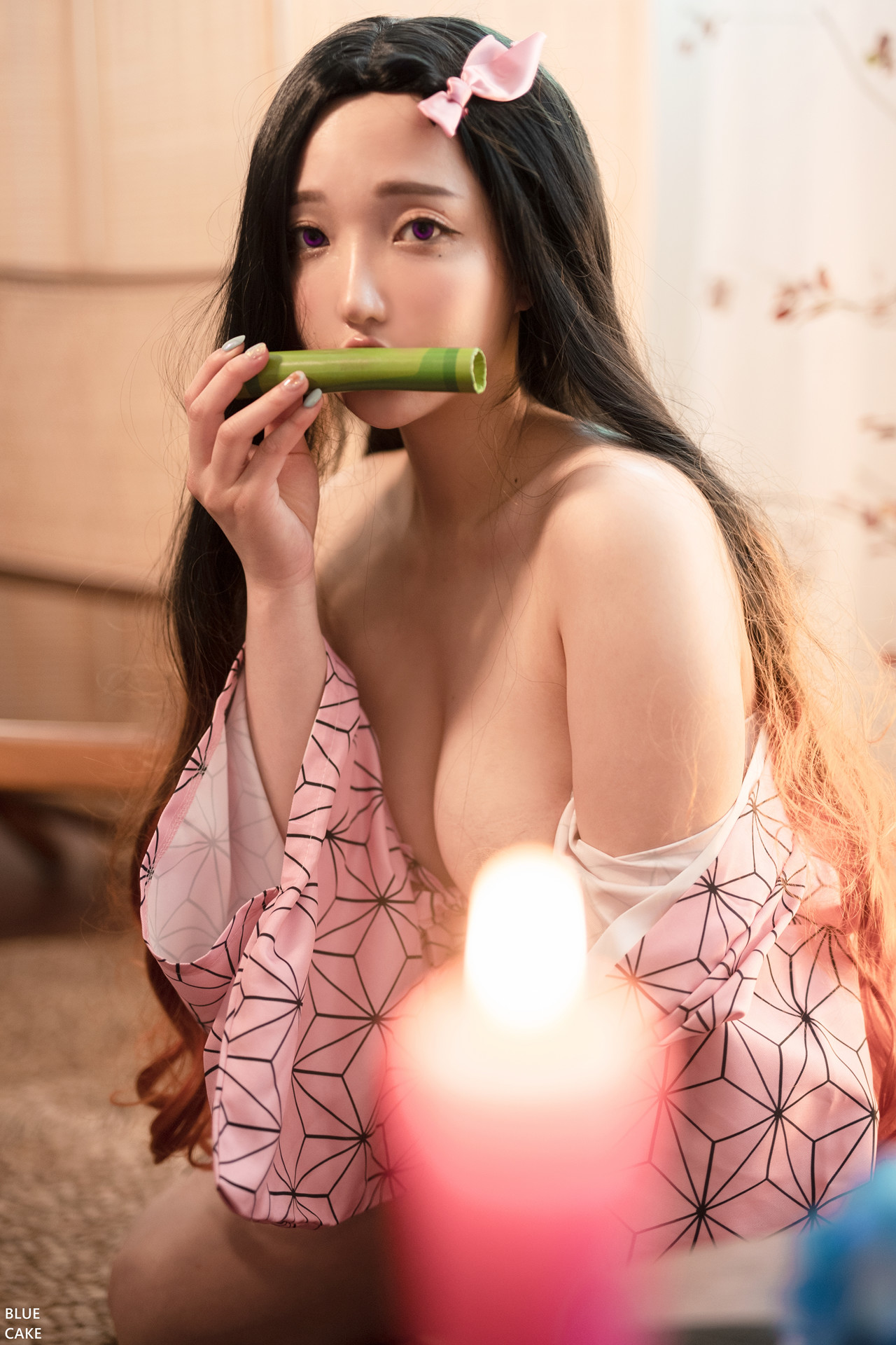 Son Yeeun 손예은, BLUECAKE ‘Pink Oni’ Set.01の写真 35