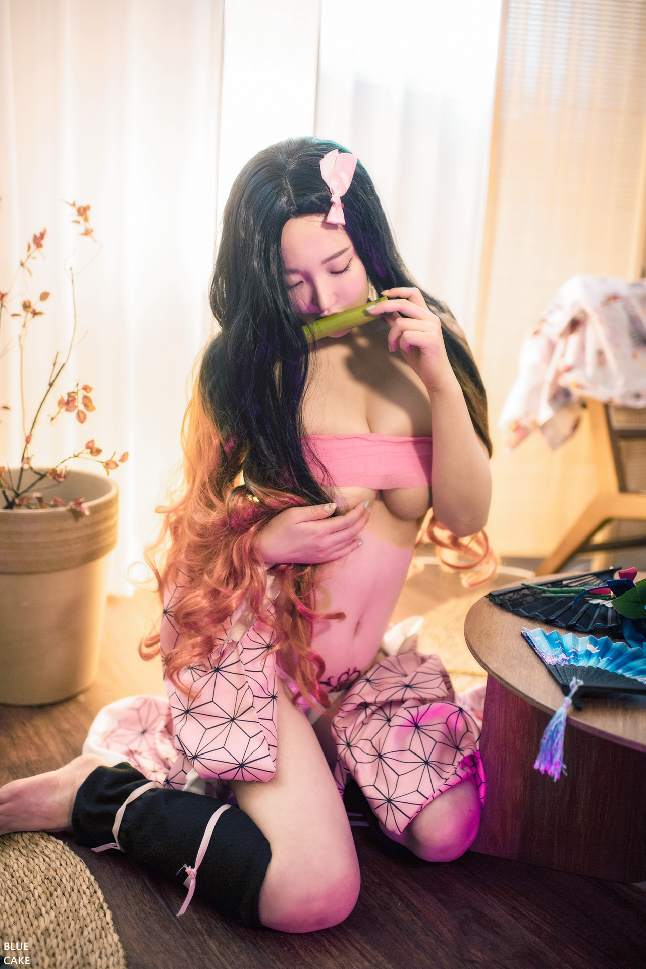 Son Yeeun 손예은, BLUECAKE ‘Pink Oni’ Set.01の写真 36