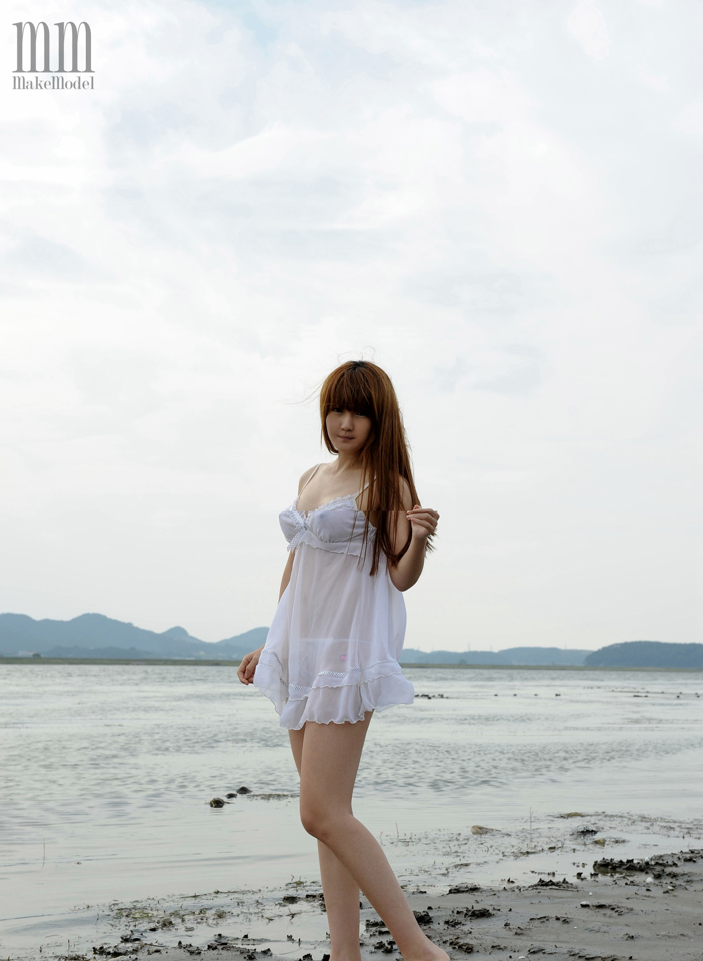 MakeModel 가희 – 시원한 강가에서の写真 2