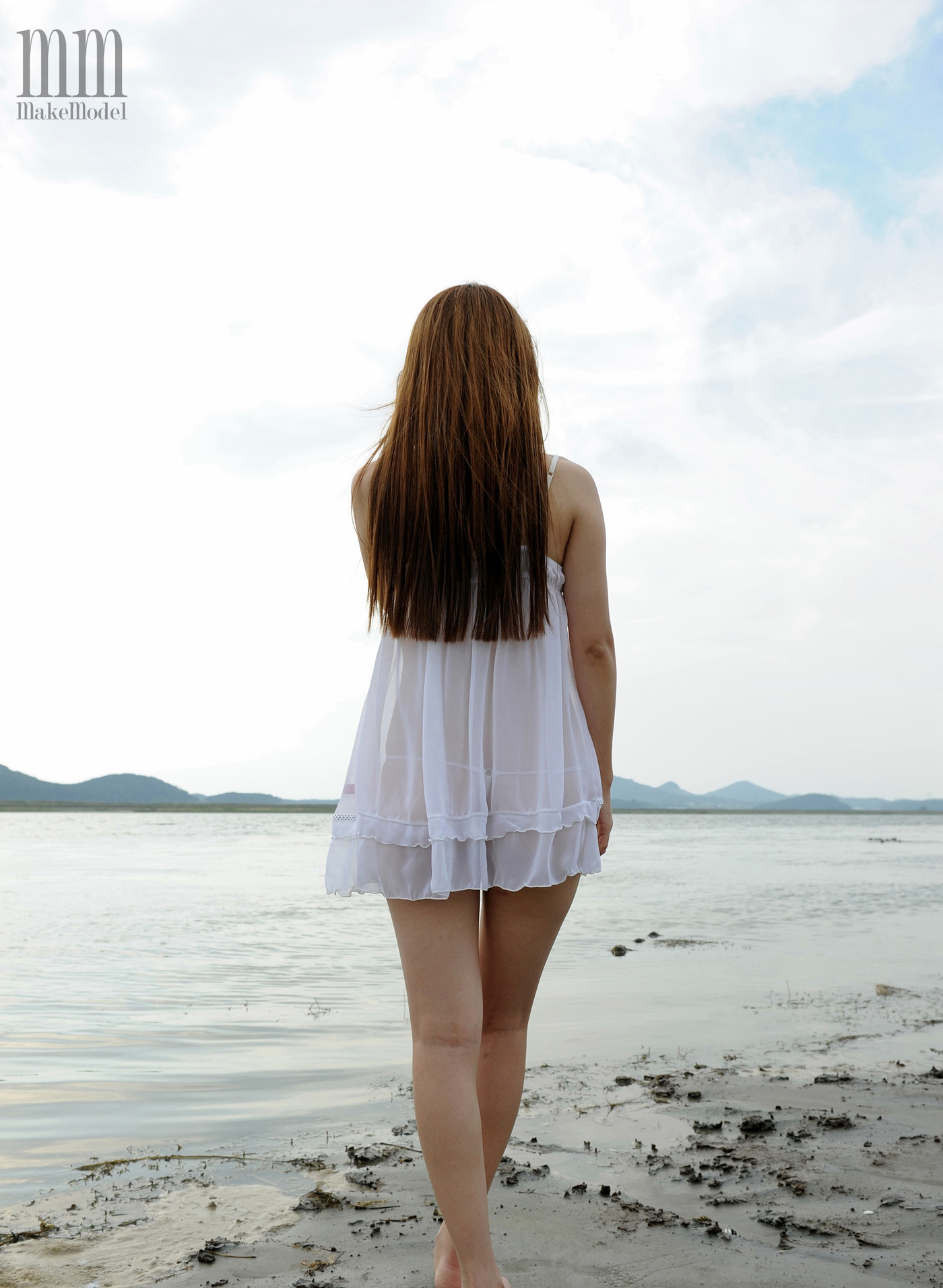 MakeModel 가희 – 시원한 강가에서の写真 11