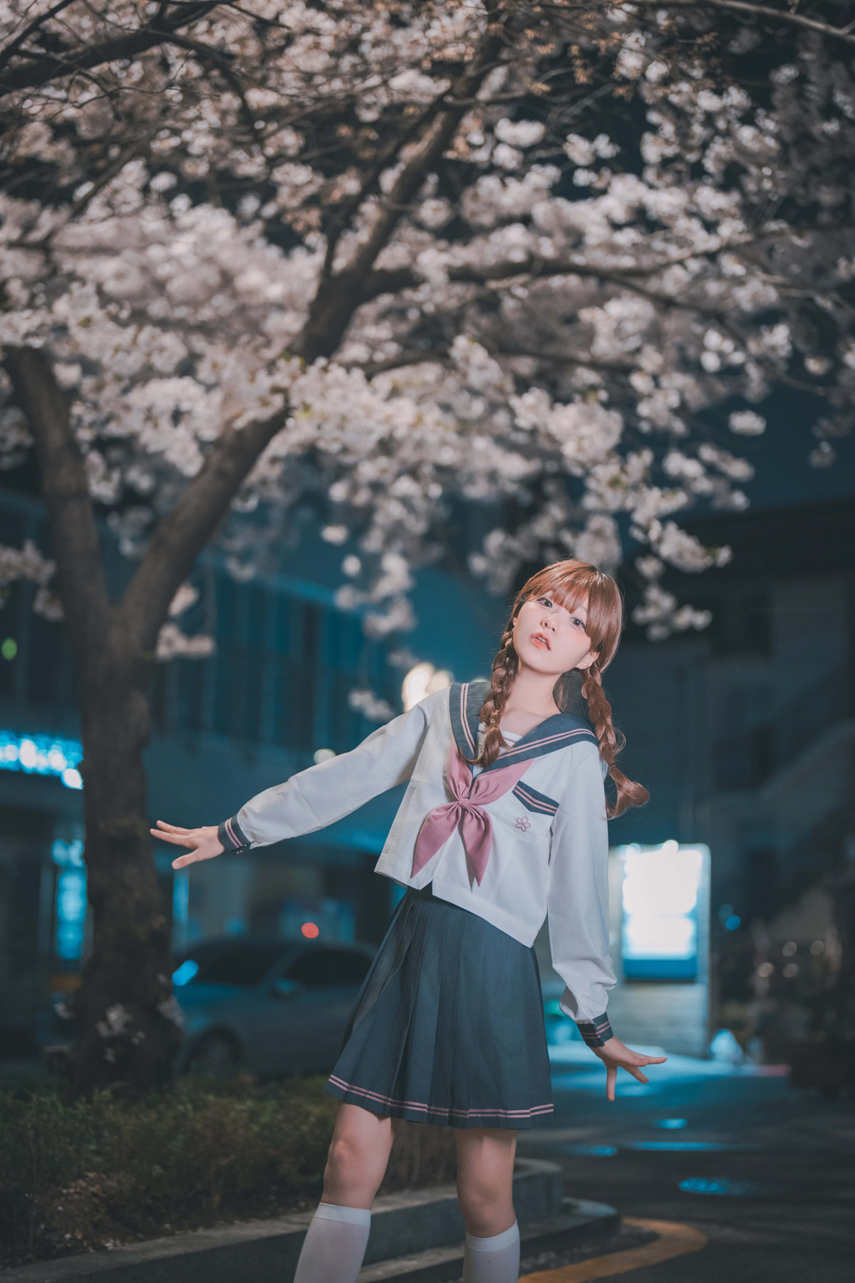 Jeong Jenny 정제니, DJAWA 「Hatsukoi Yozakura」 Set.01の写真 43